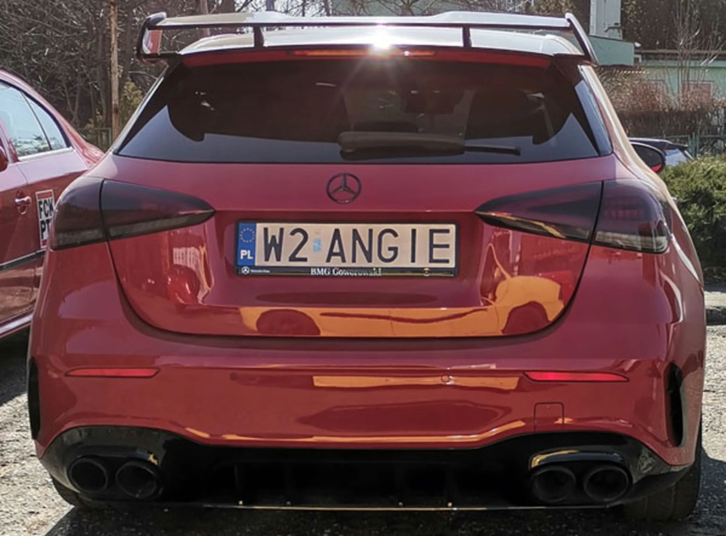 Fajny numer, blacha W2 ANGIE