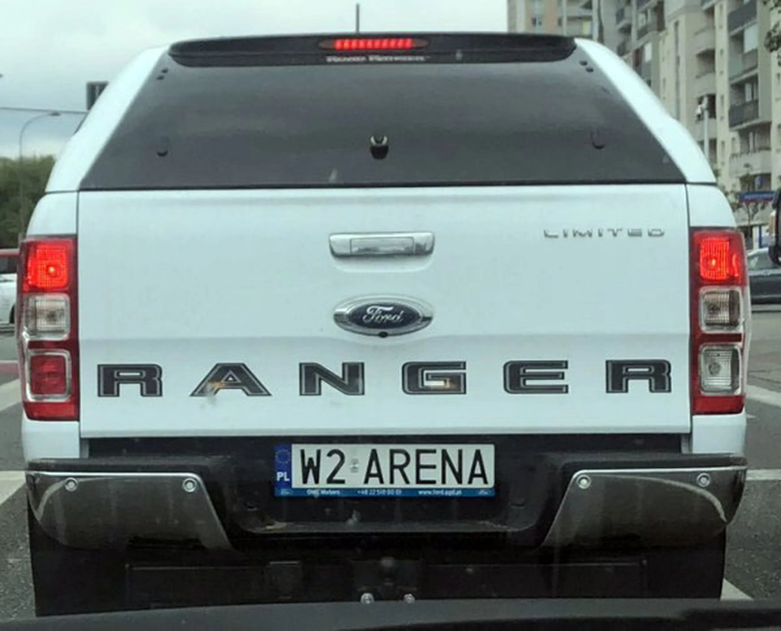 Fajny numer, blacha W2 ARENA