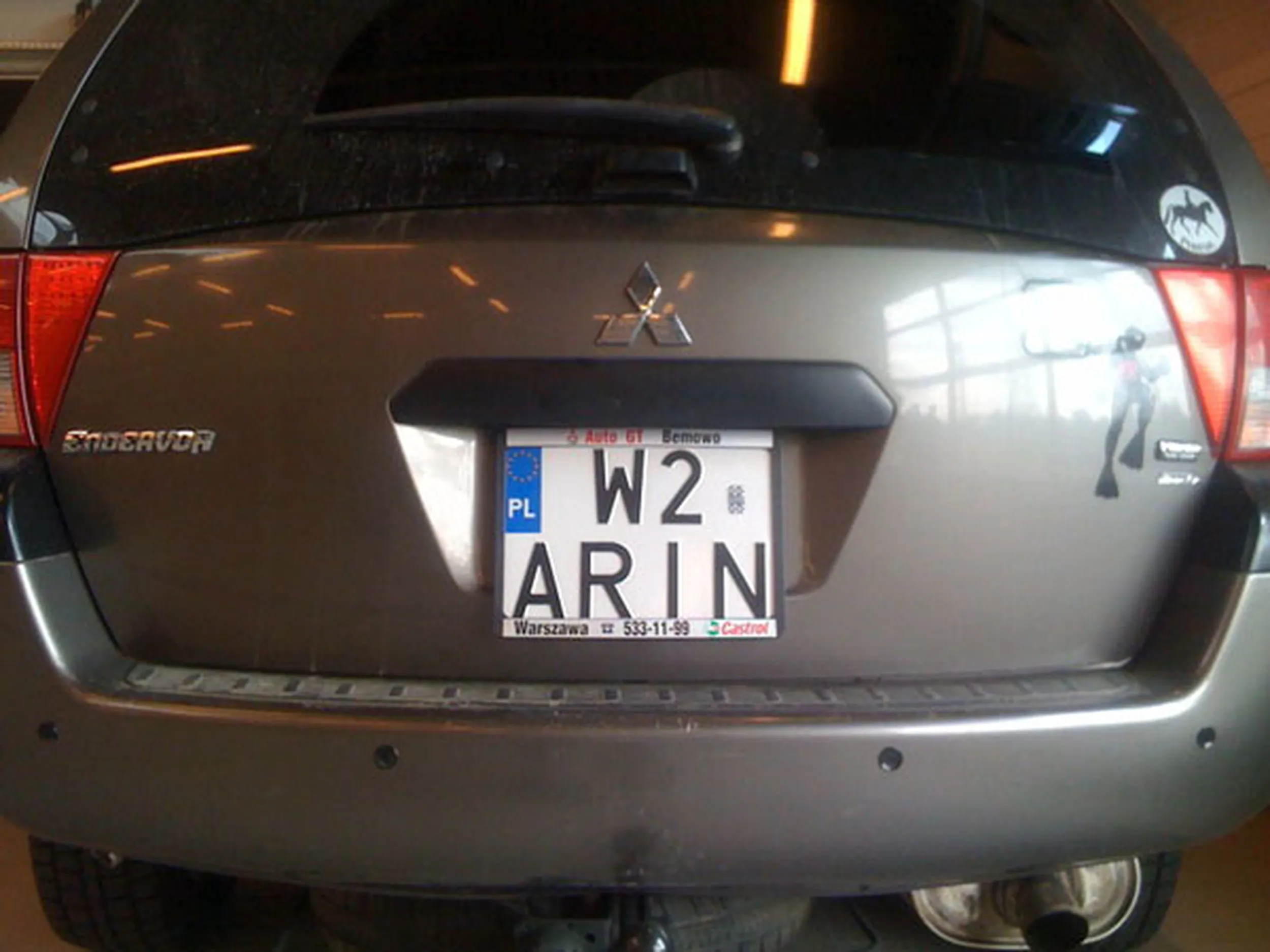 Fajny numer, blacha W2 ARIN