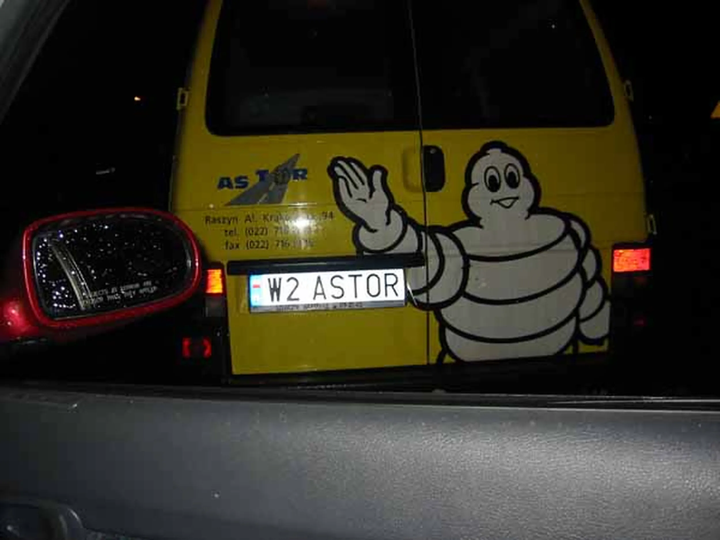 Fajny numer, blacha W2 ASTOR