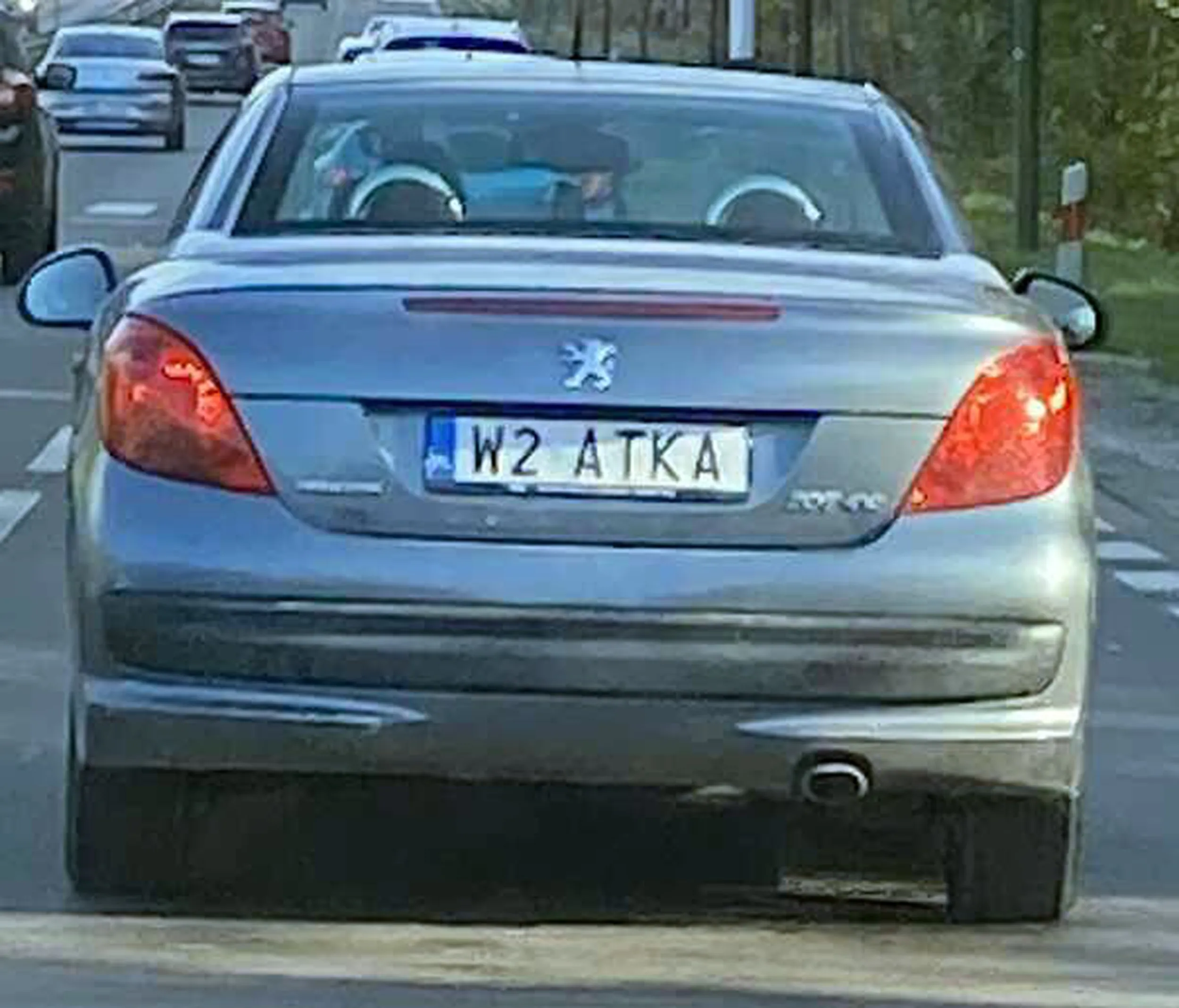 Fajny numer, blacha W2 ATKA