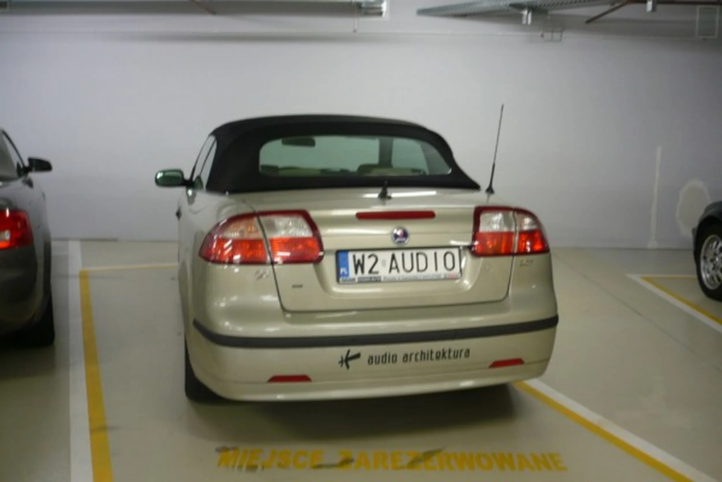 Fajny numer, blacha W2 AUDIO