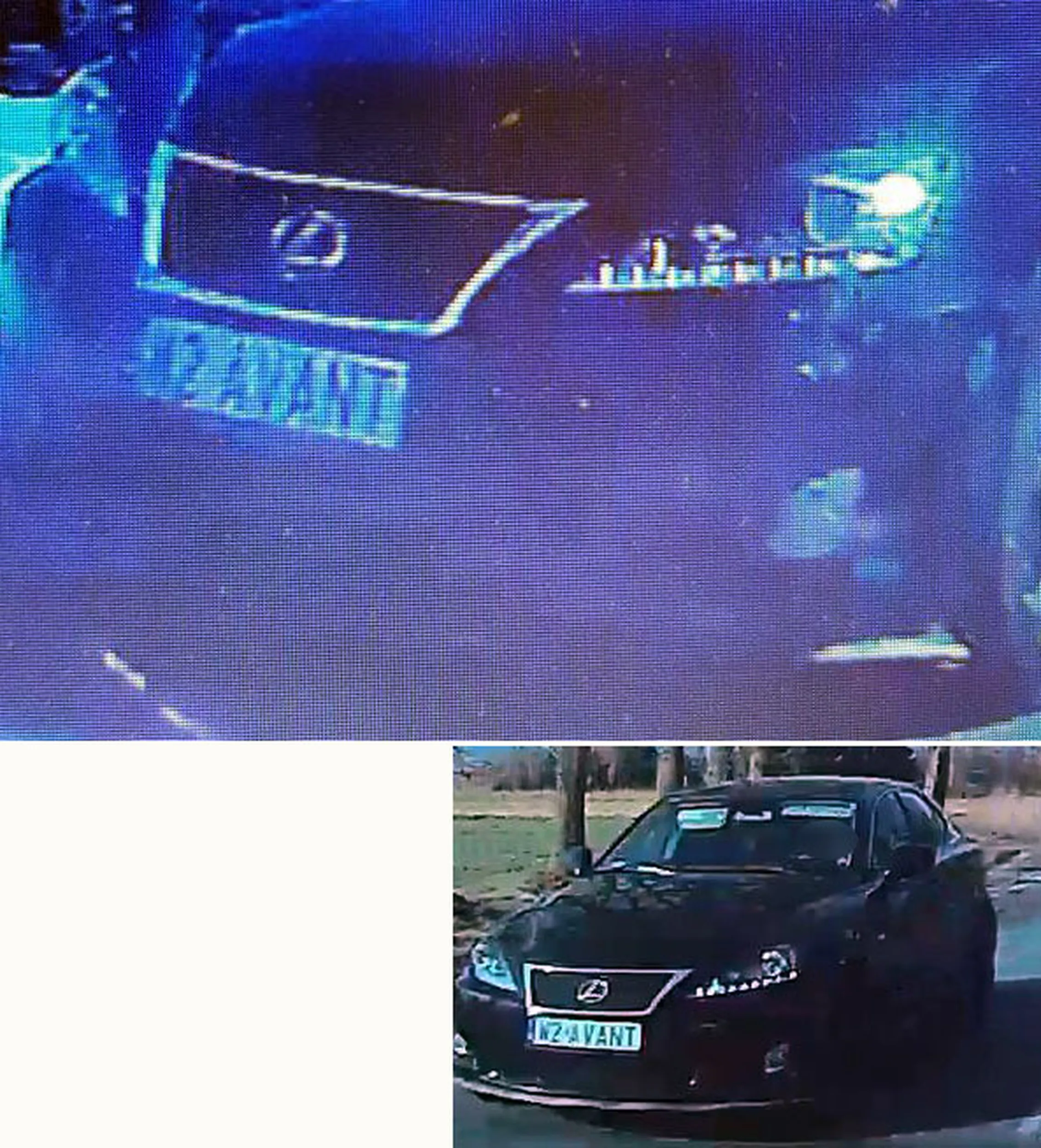 Fajny numer, blacha W2 AVANT