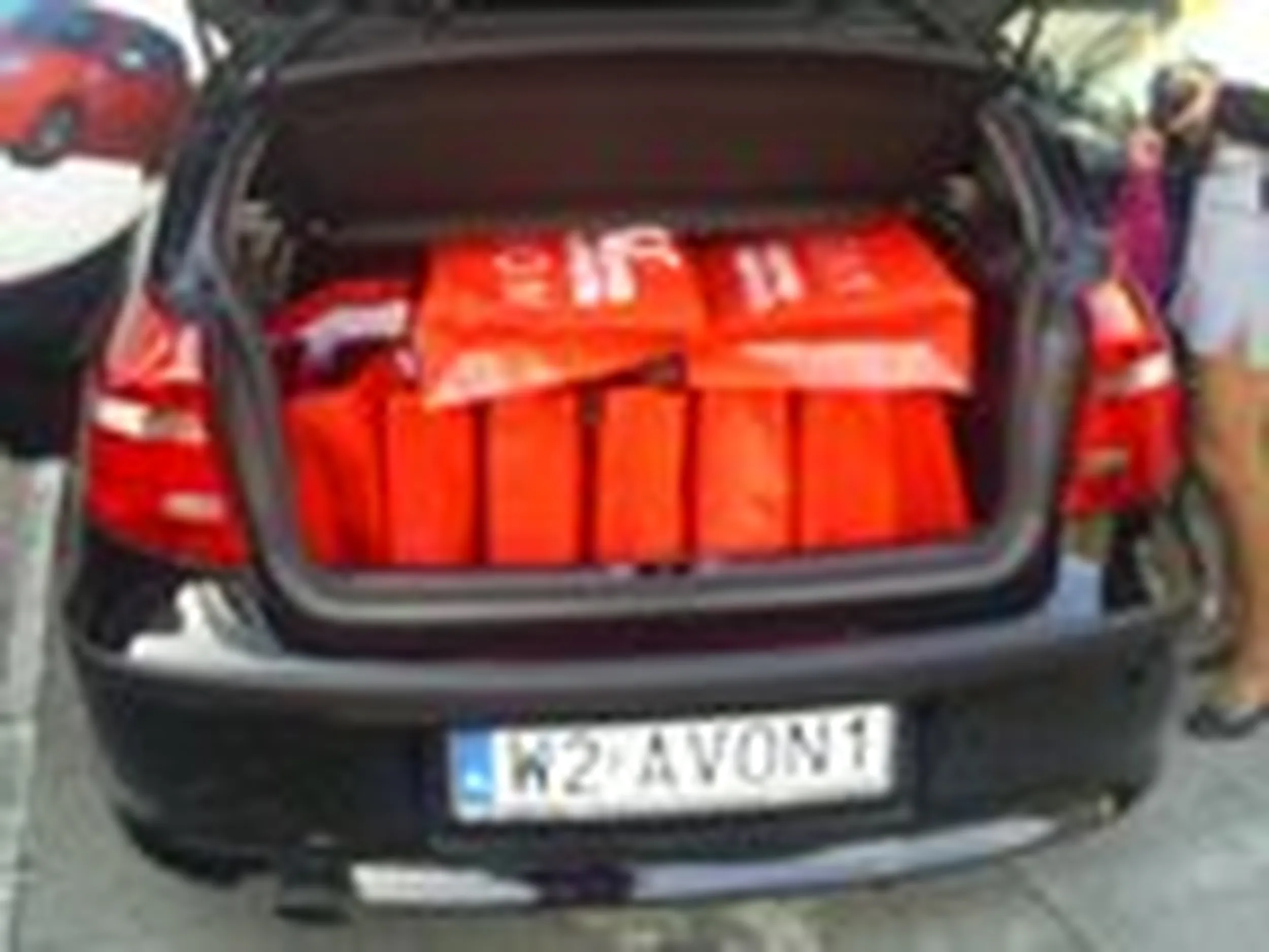 Fajny numer, blacha W2 AVON1