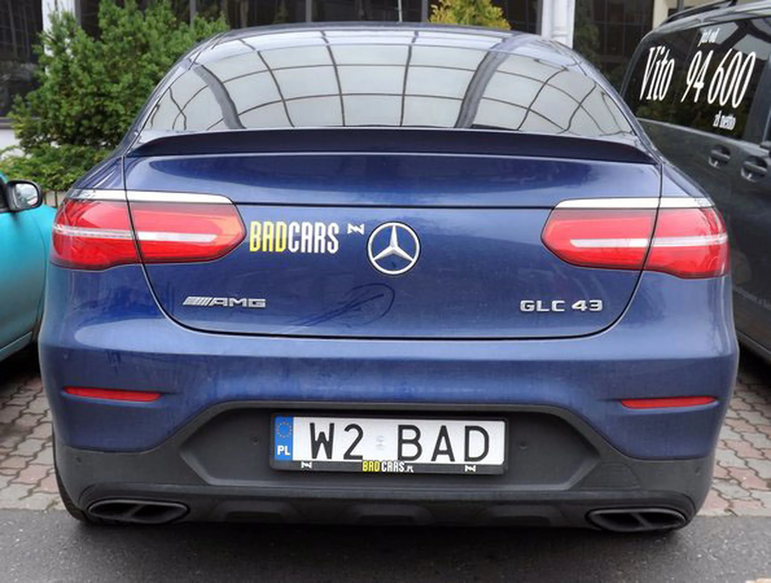 Fajny numer, blacha W2 BAD