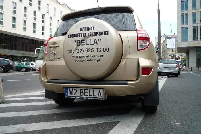 Fajny numer, blacha W2 BELLA