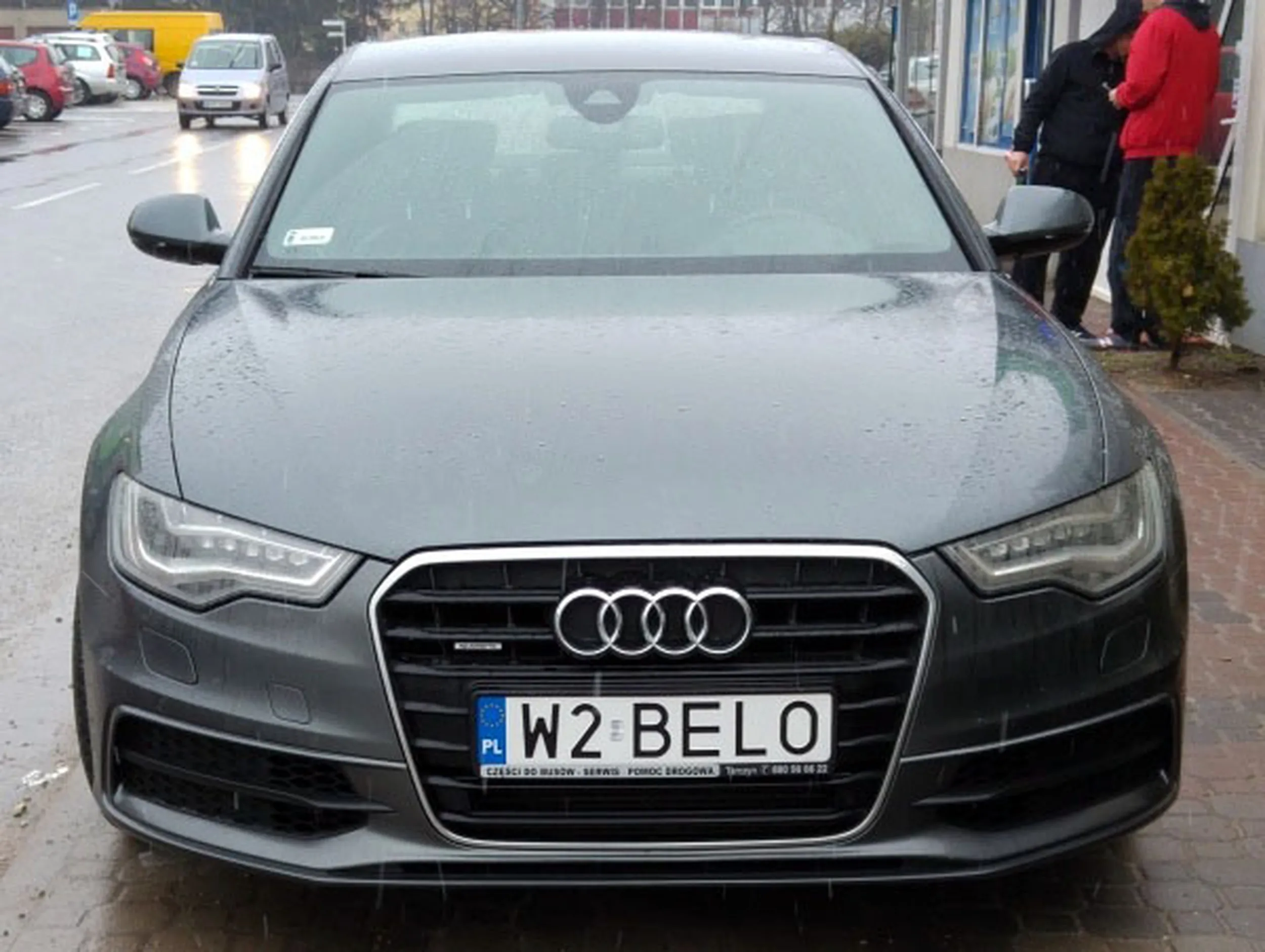 Fajny numer, blacha W2 BELO