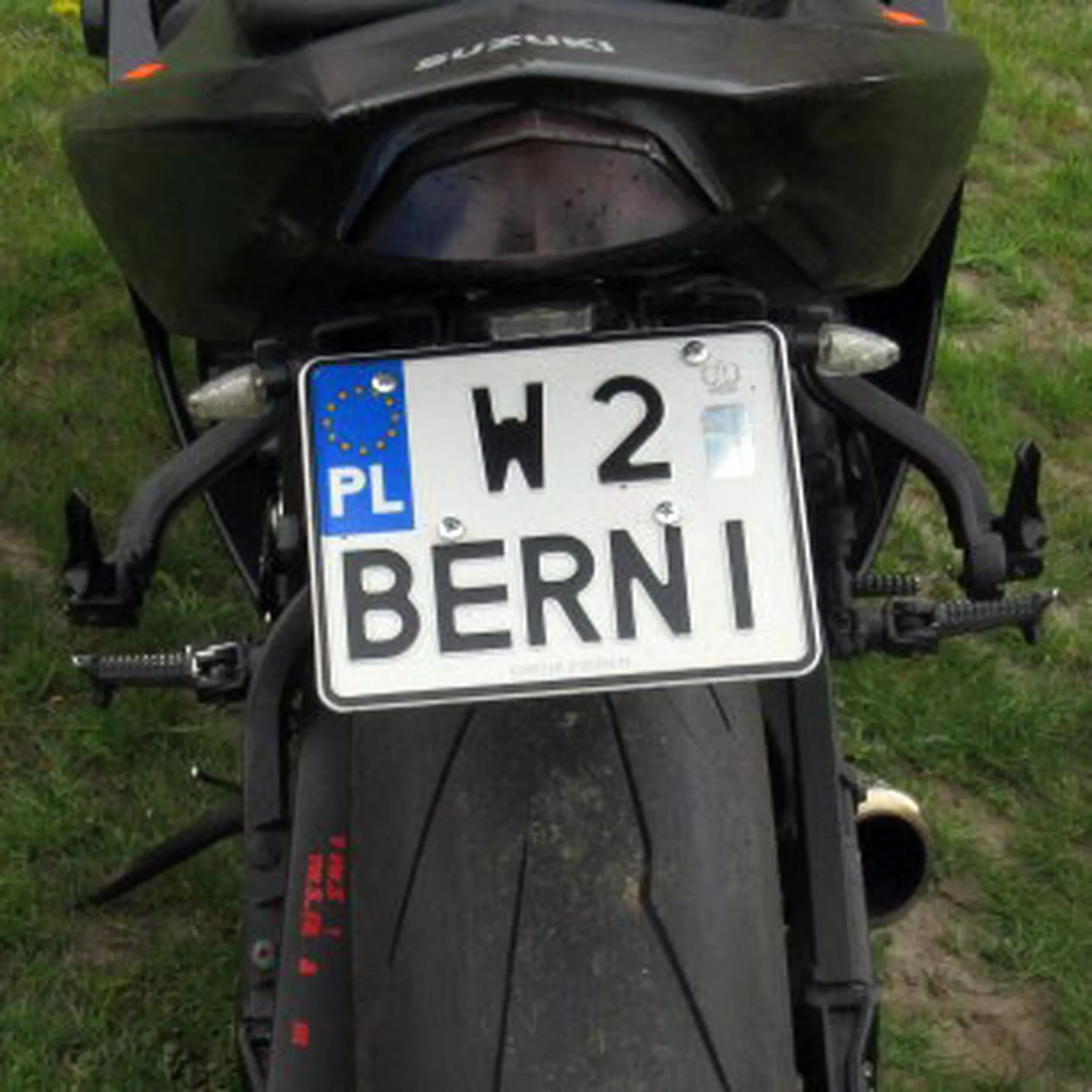 Fajny numer, blacha W2 BERNI