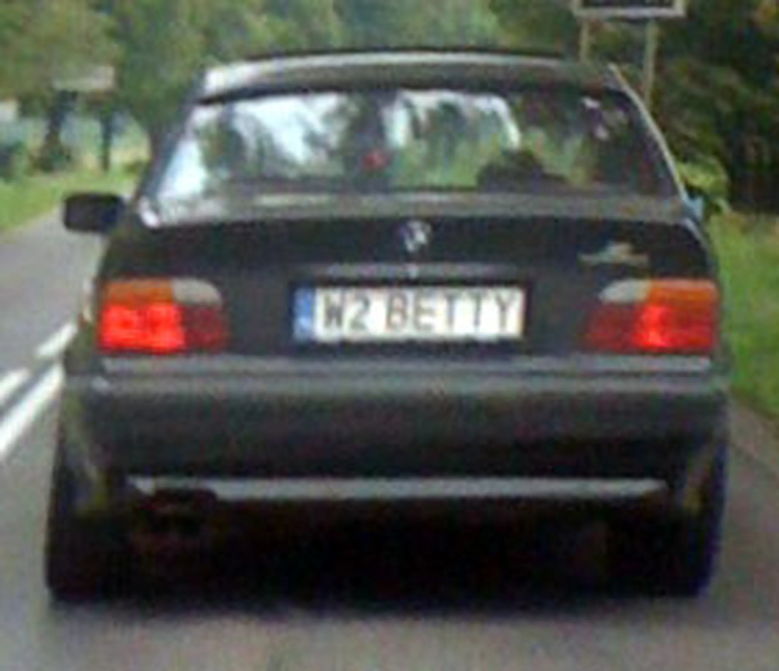 Fajny numer, blacha W2 BETTY