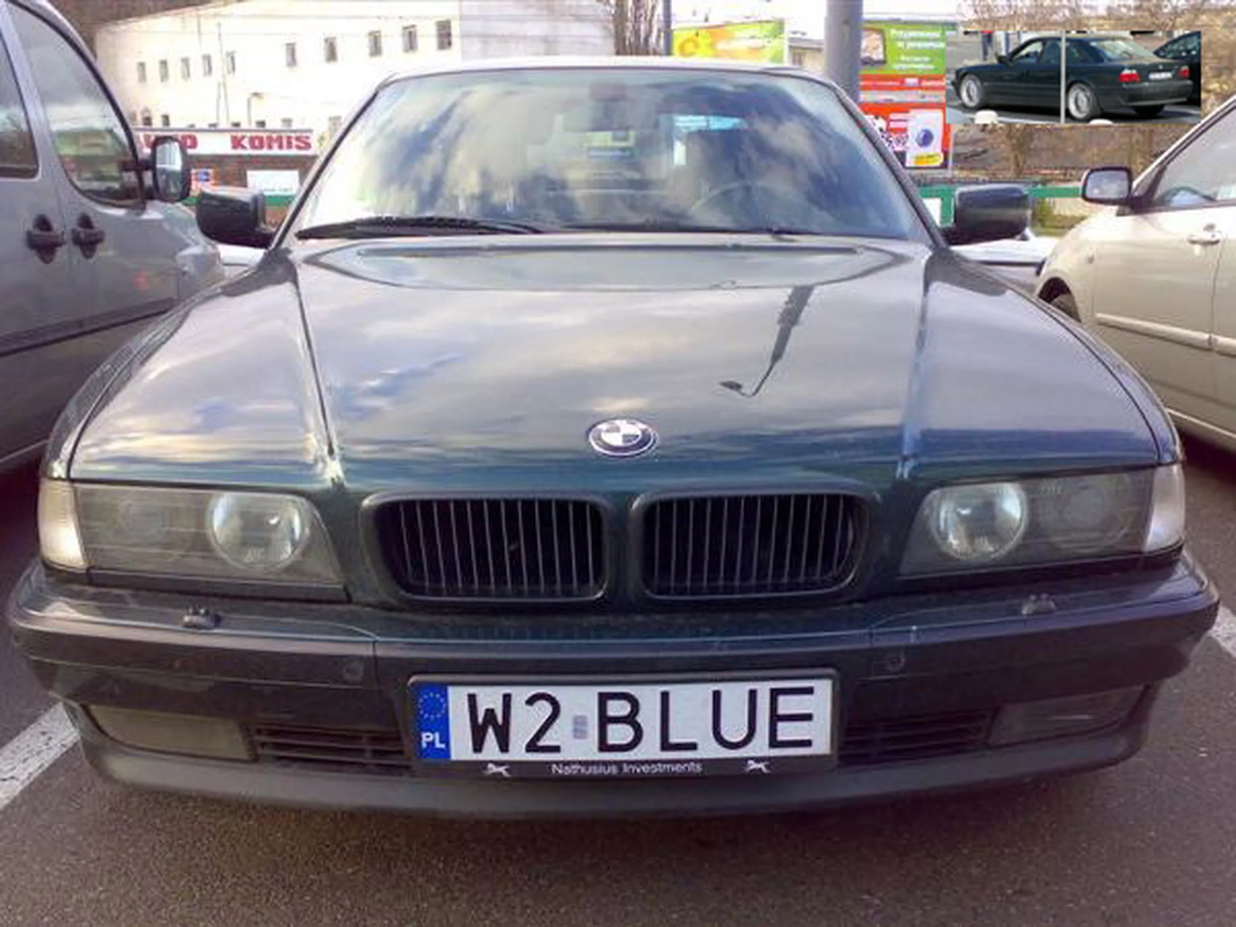 Fajny numer, blacha W2 BLUE