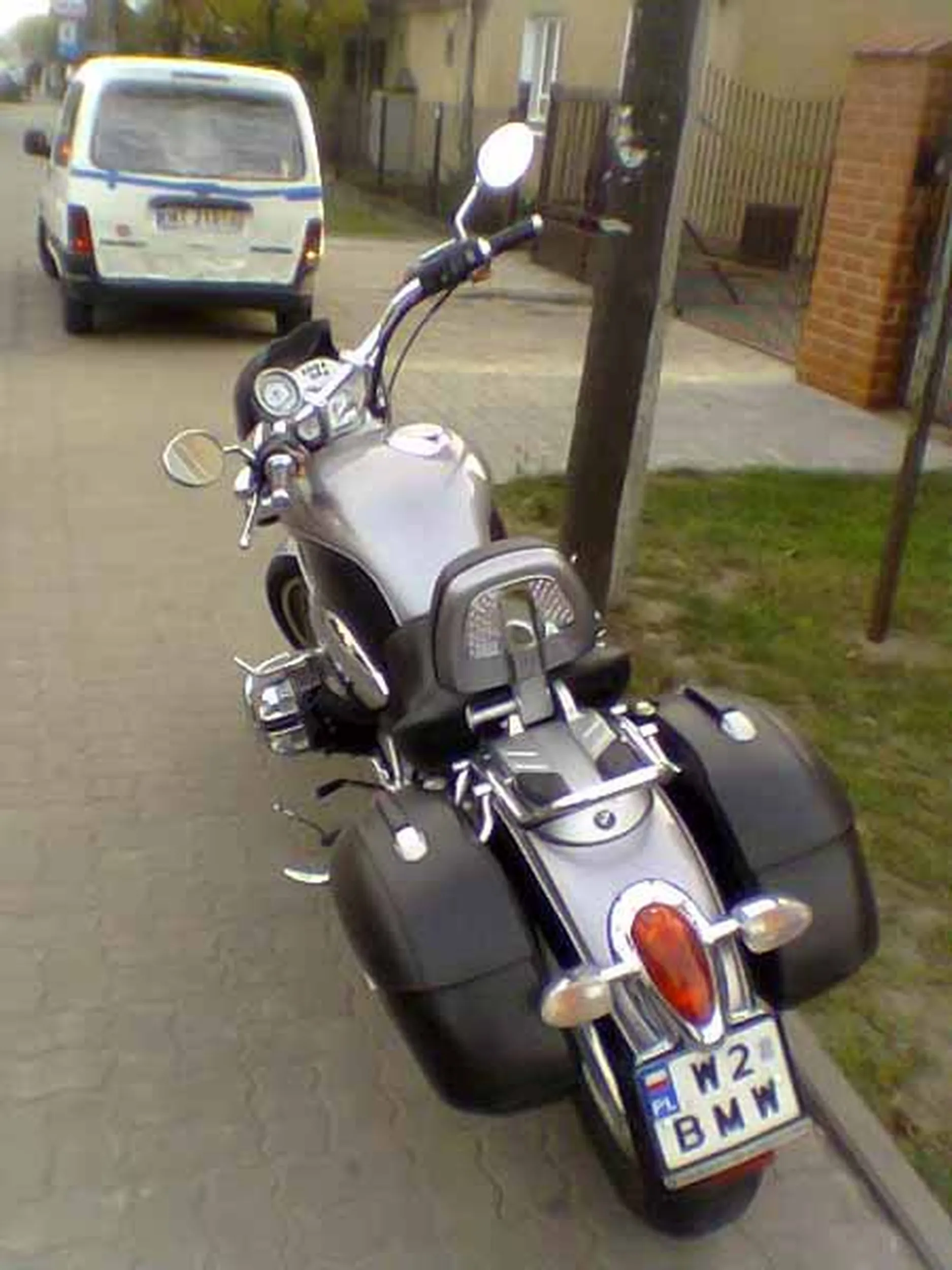 Fajny numer, blacha W2 BMW