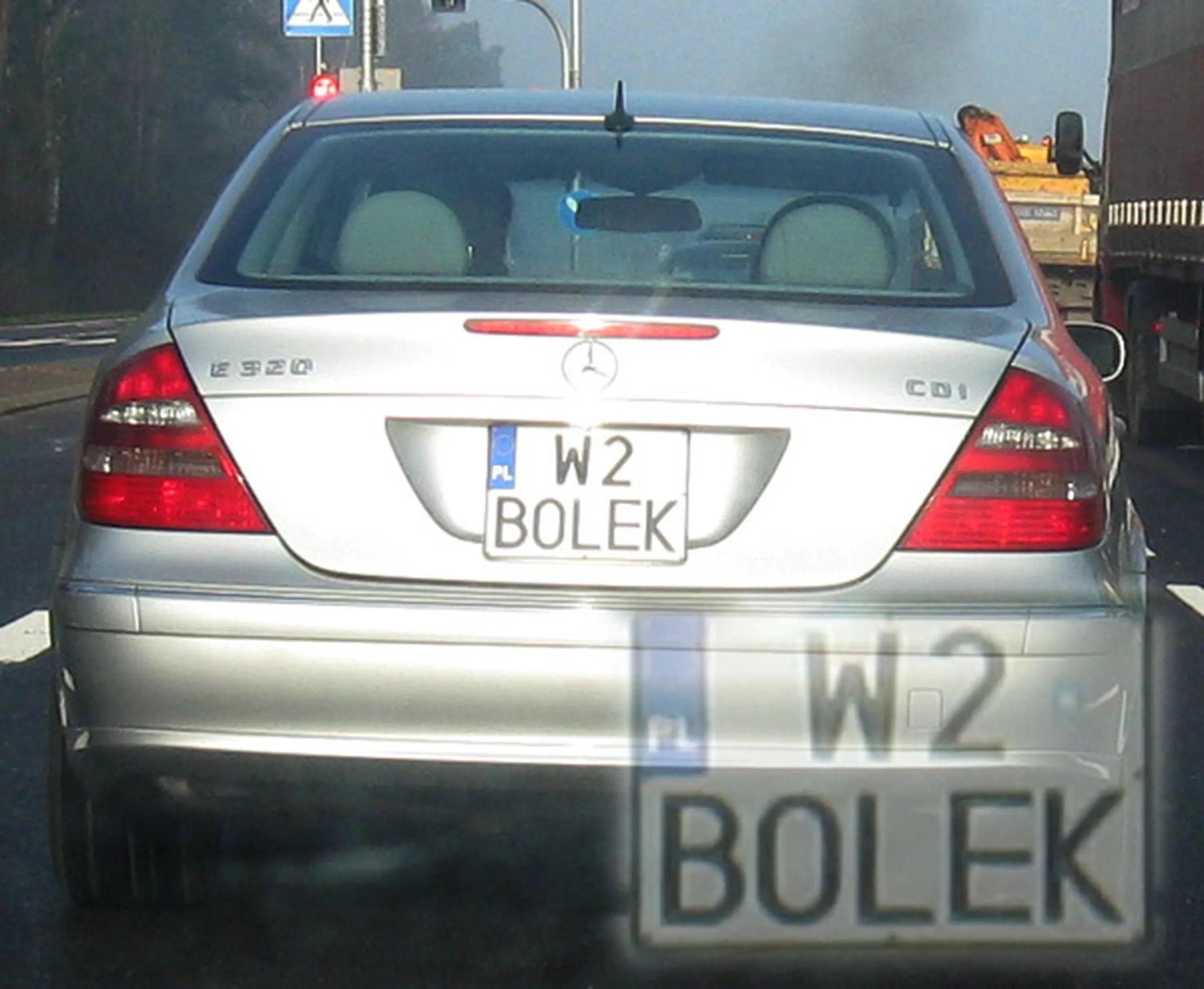 Fajny numer, blacha W2 BOLEK