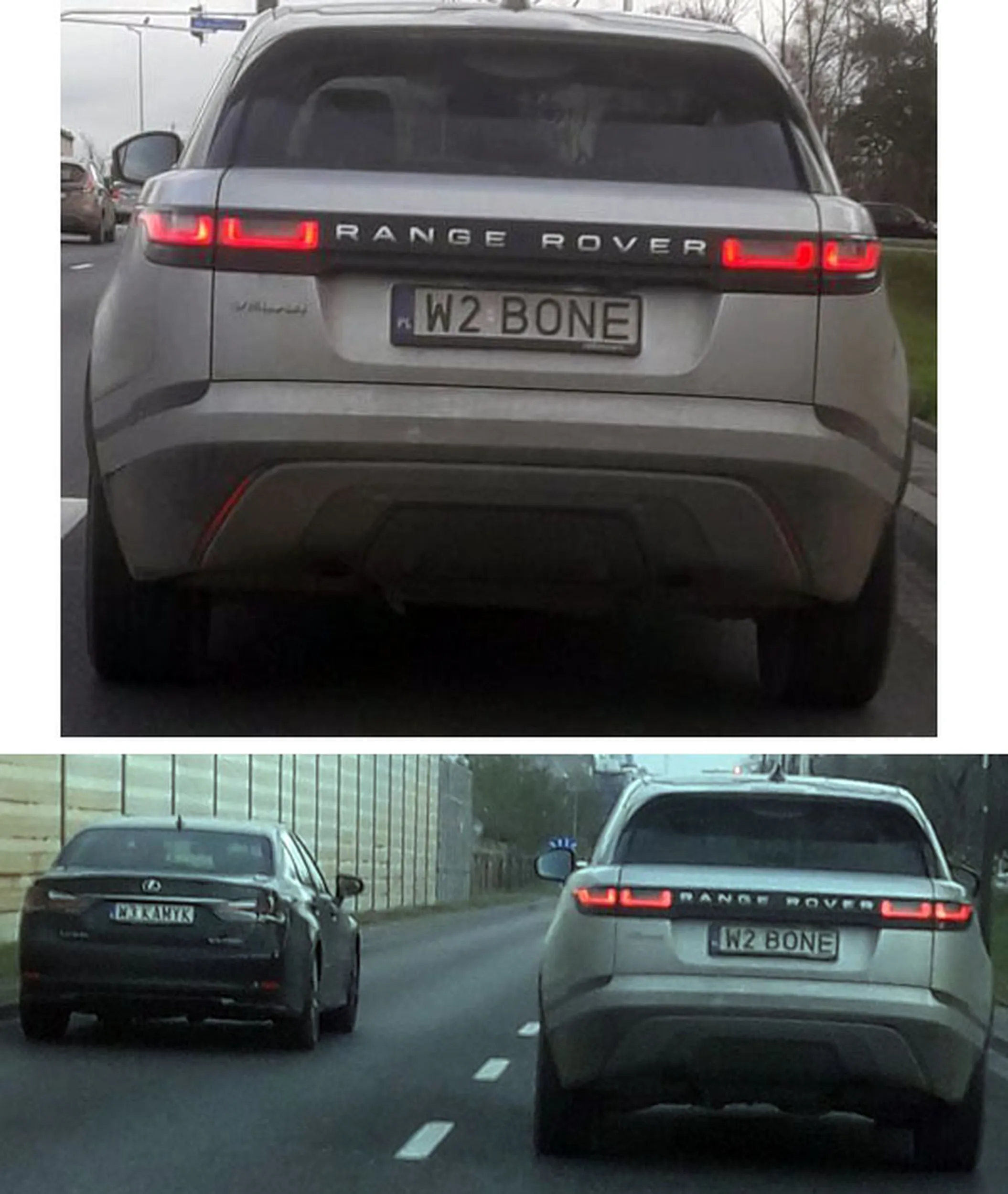 Fajny numer, blacha W2 BONE