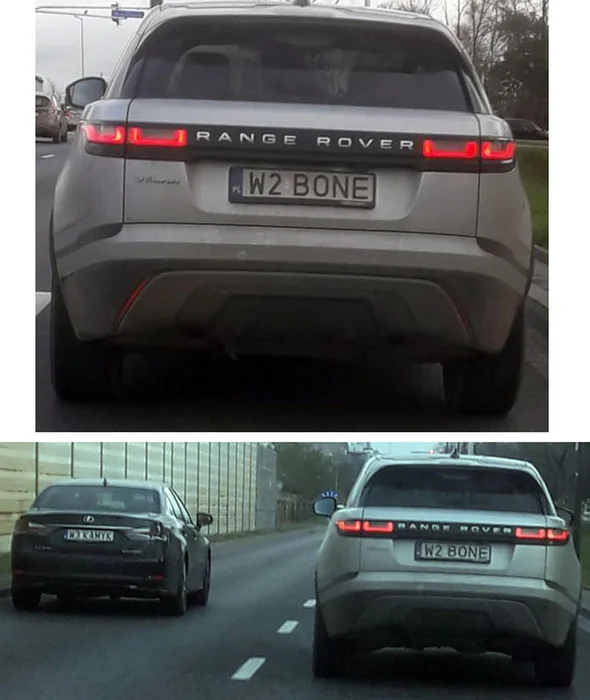 Fajny numer, blacha W2 BONE