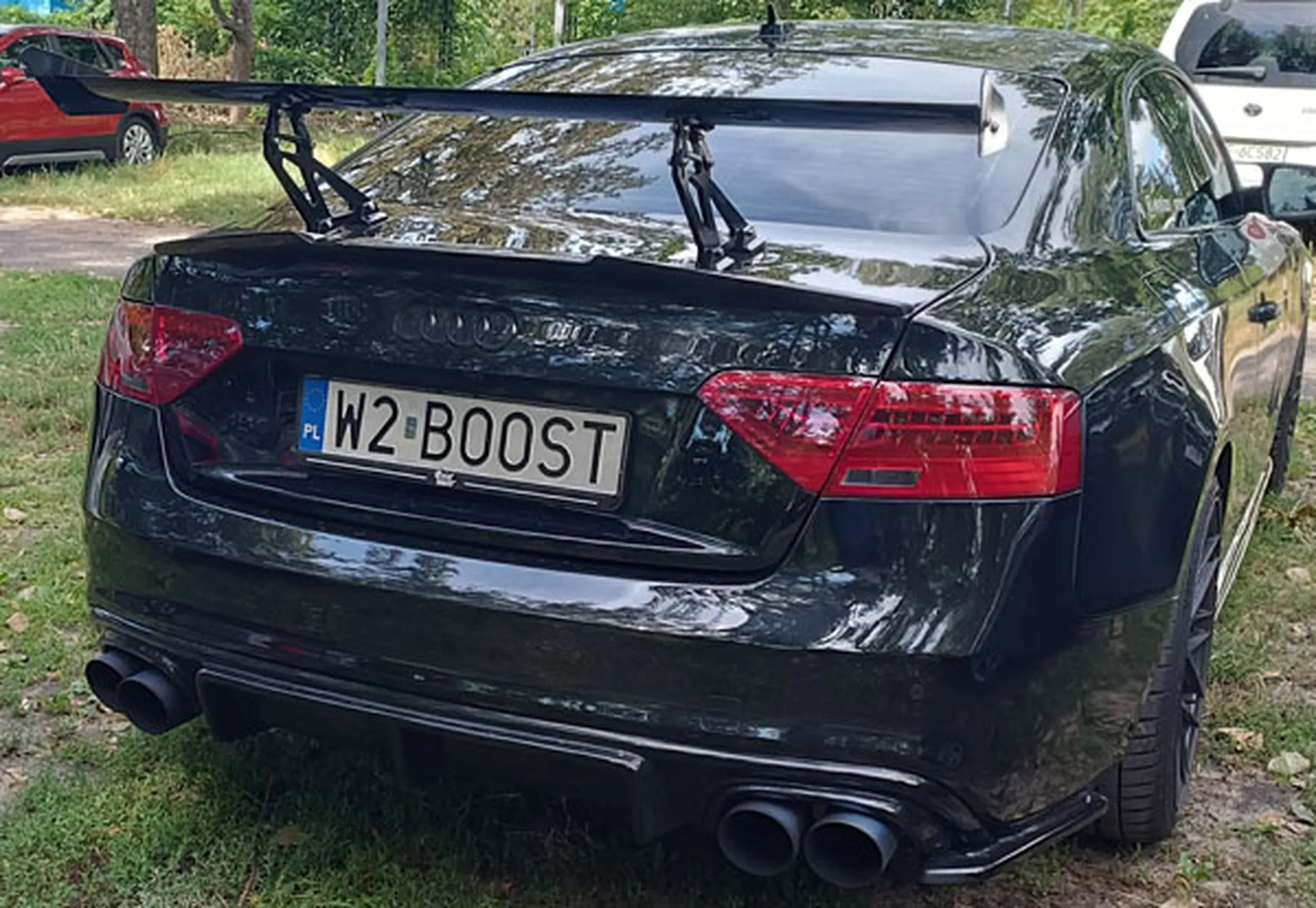 Fajny numer, blacha W2 BOOST