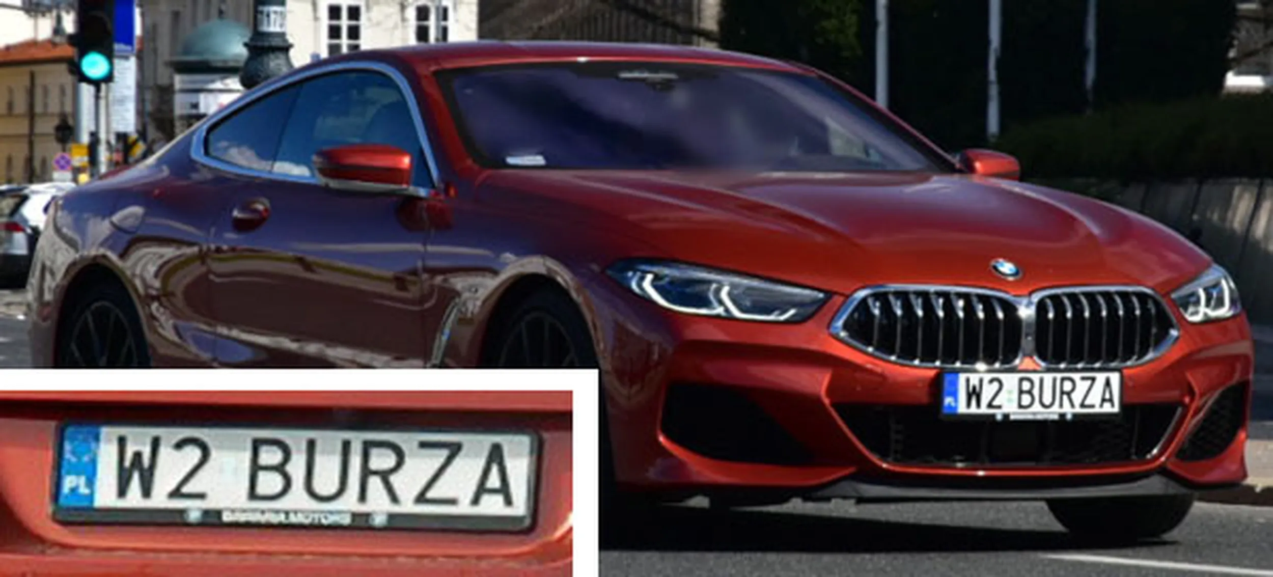 Fajny numer, blacha W2 BURZA