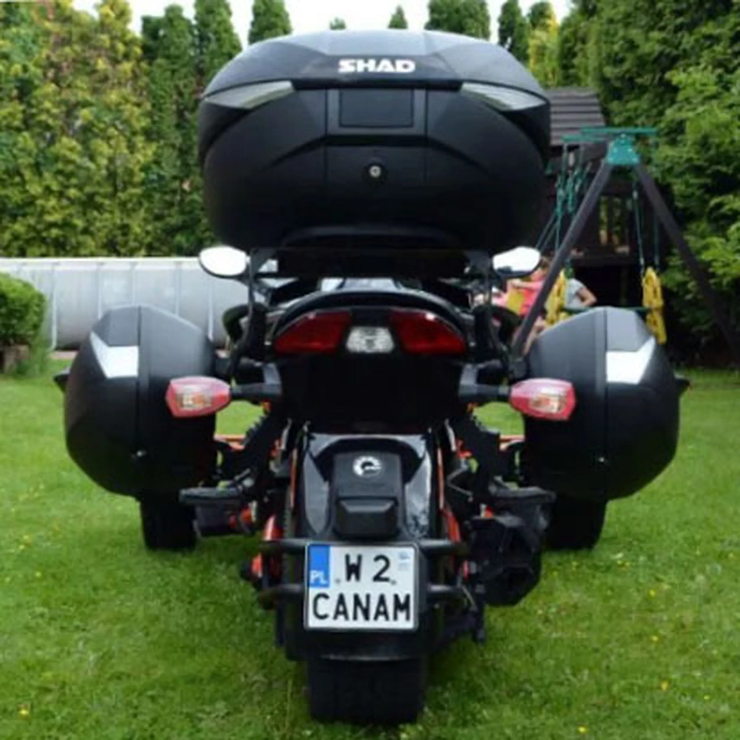 Fajny numer, blacha W2 CANAM