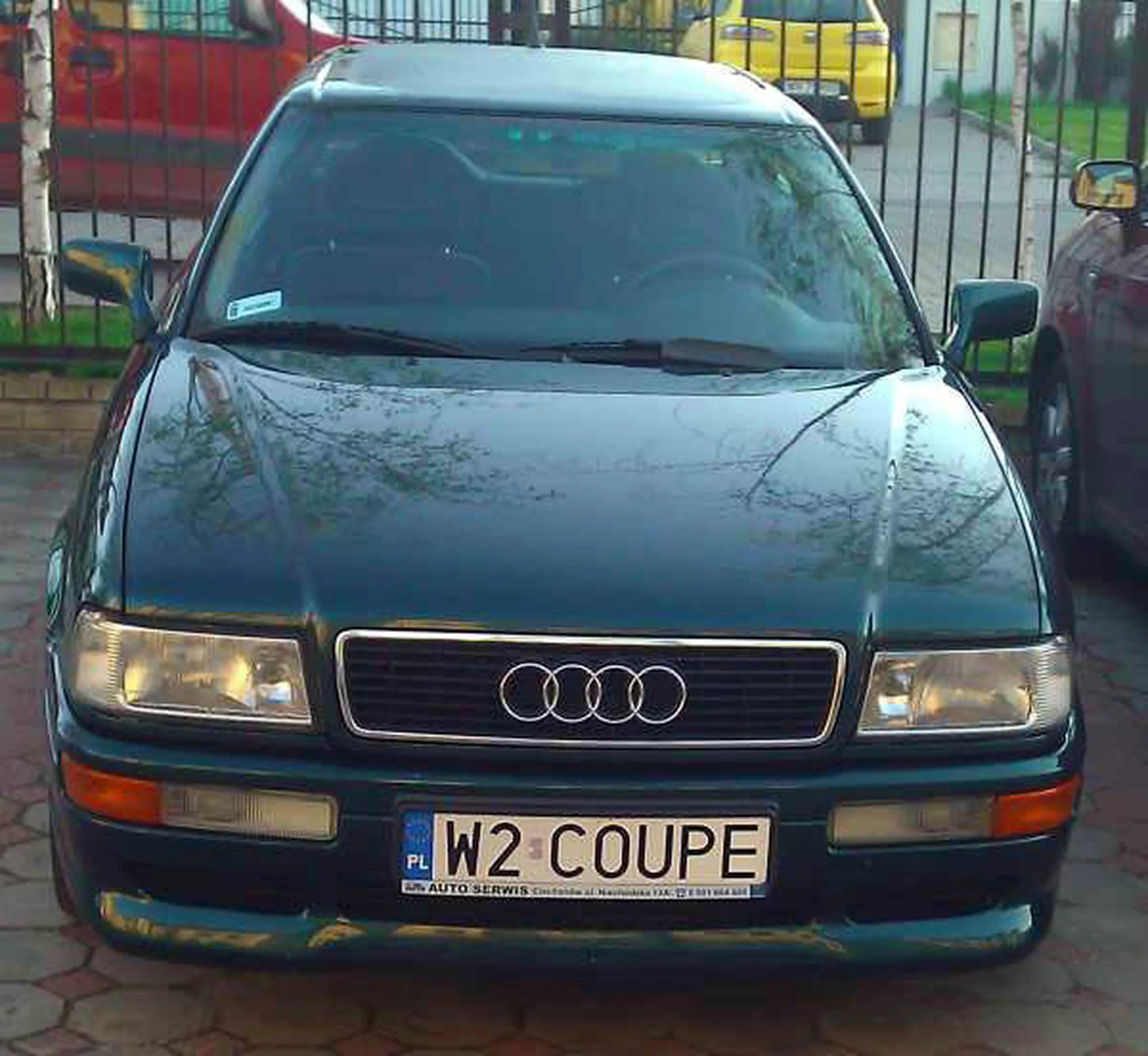 Fajny numer, blacha W2 COUPE