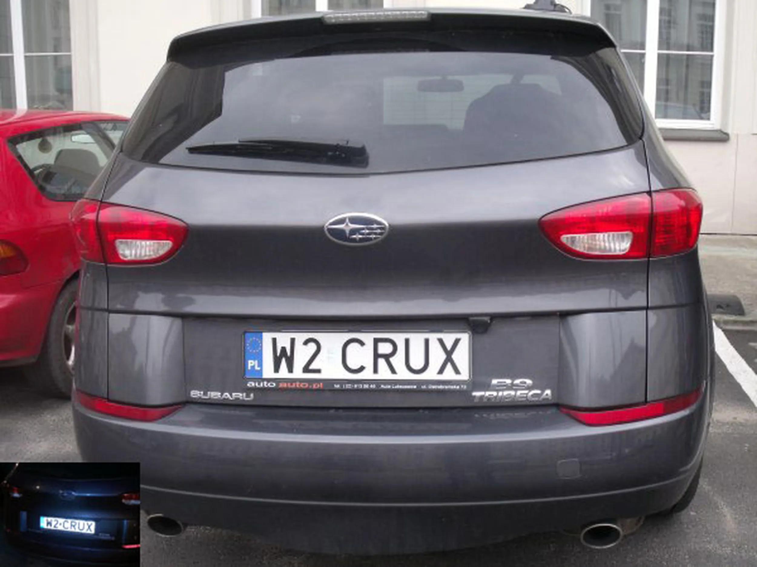 Fajny numer, blacha W2 CRUX