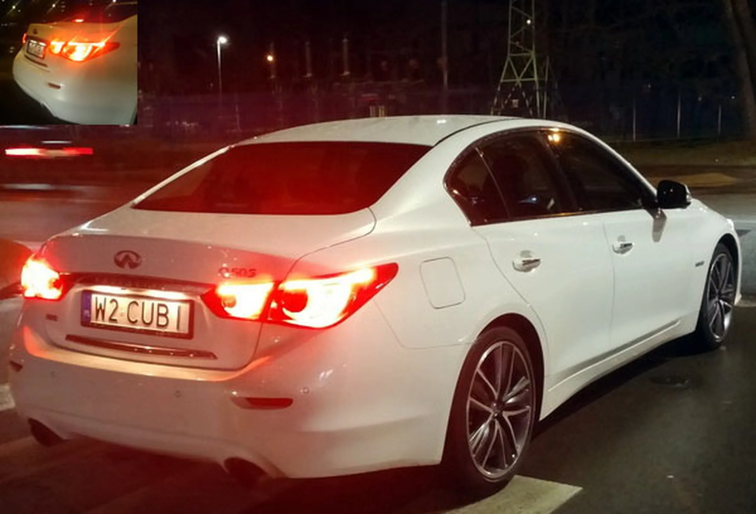 Fajny numer, blacha W2 CUBI