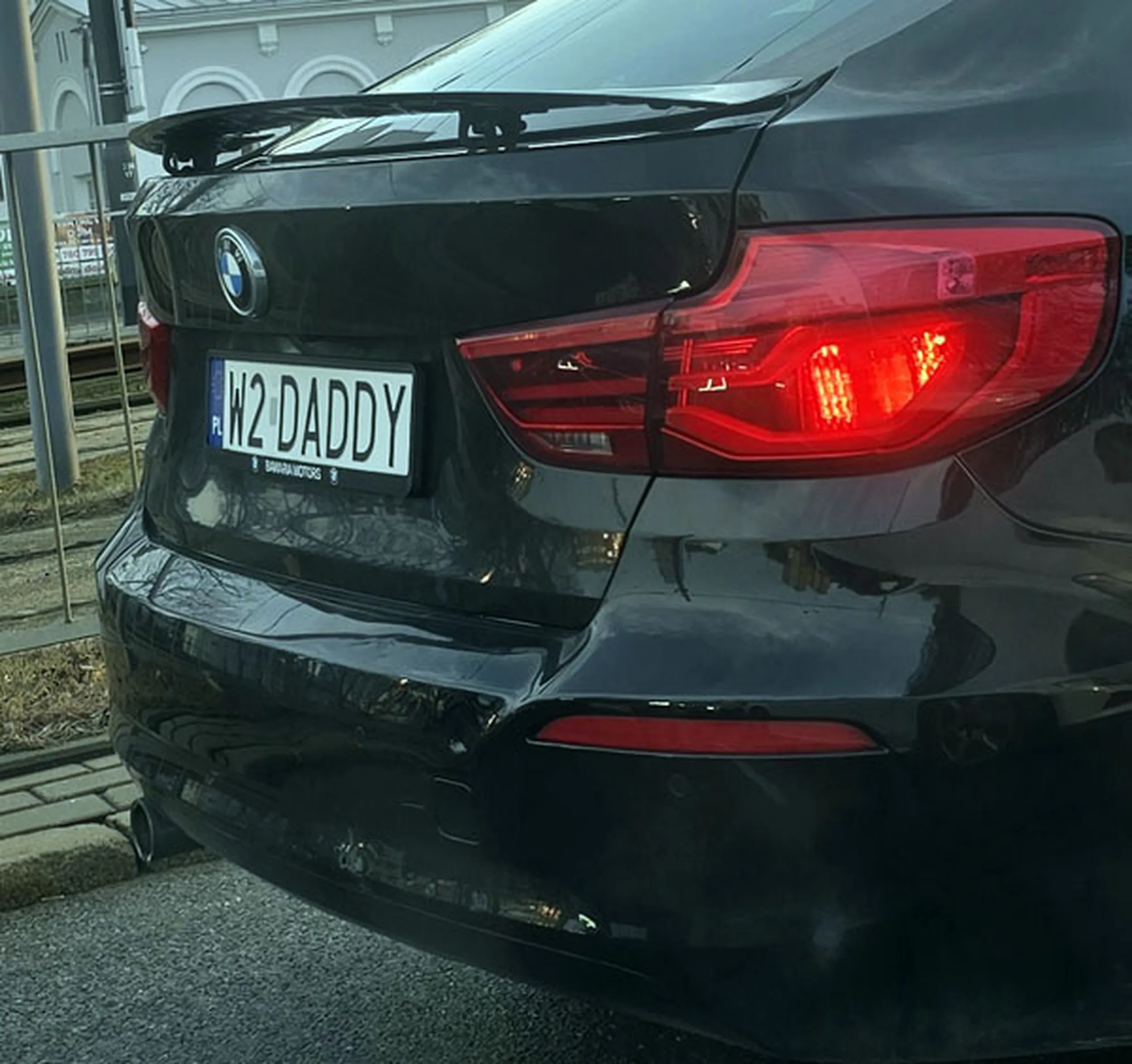 Fajny numer, blacha W2 DADDY