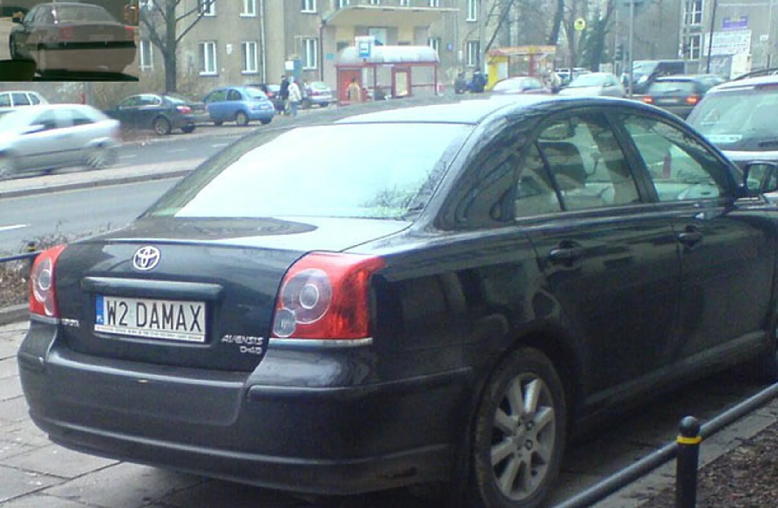 Fajny numer, blacha W2 DAMAX