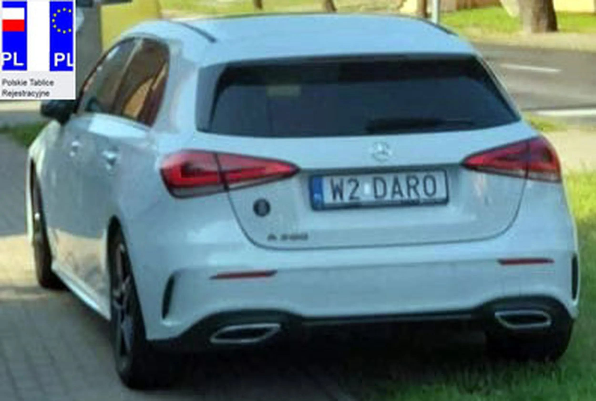 Fajny numer, blacha W2 DAR0
