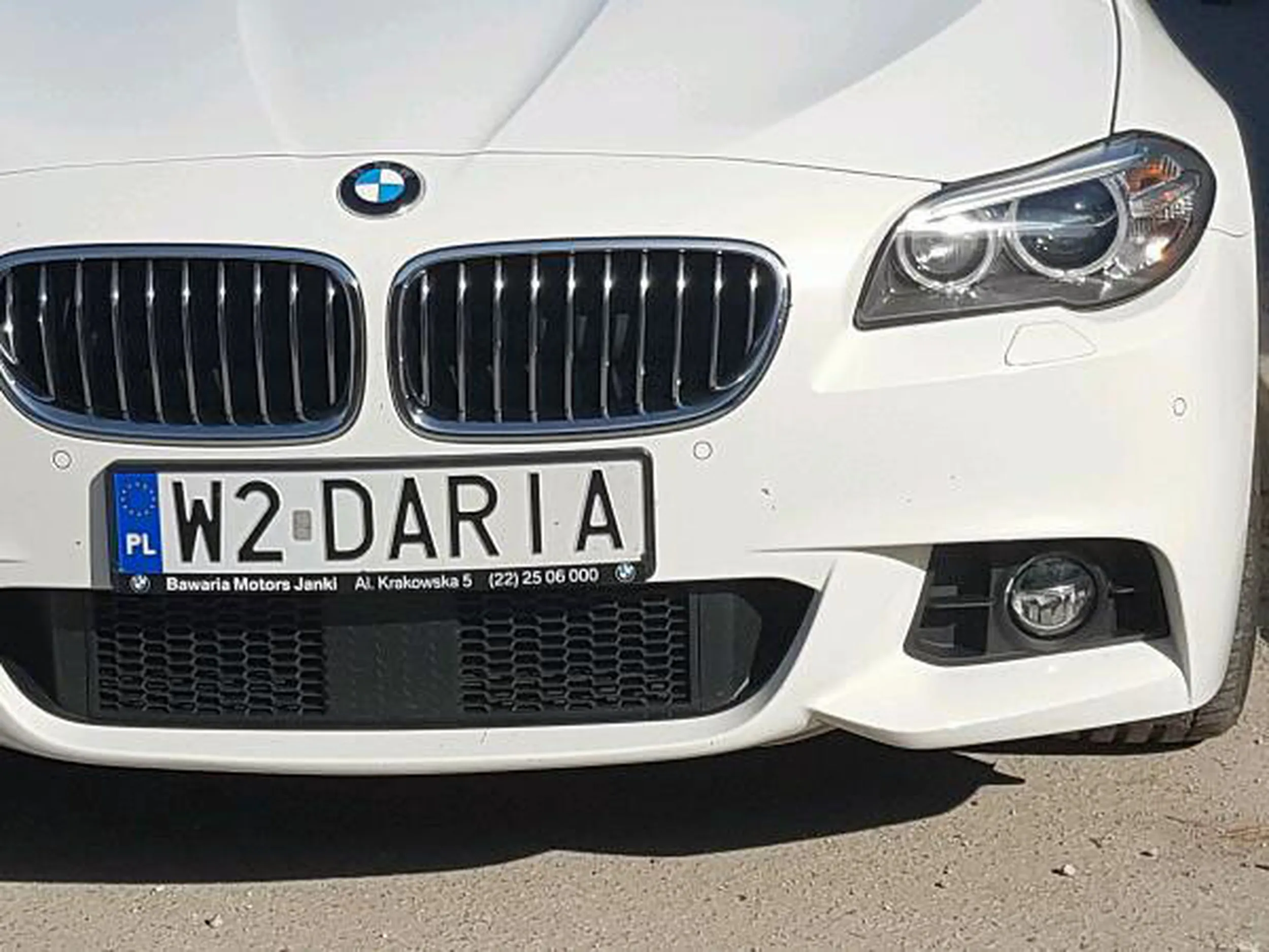 Fajny numer, blacha W2 DARIA