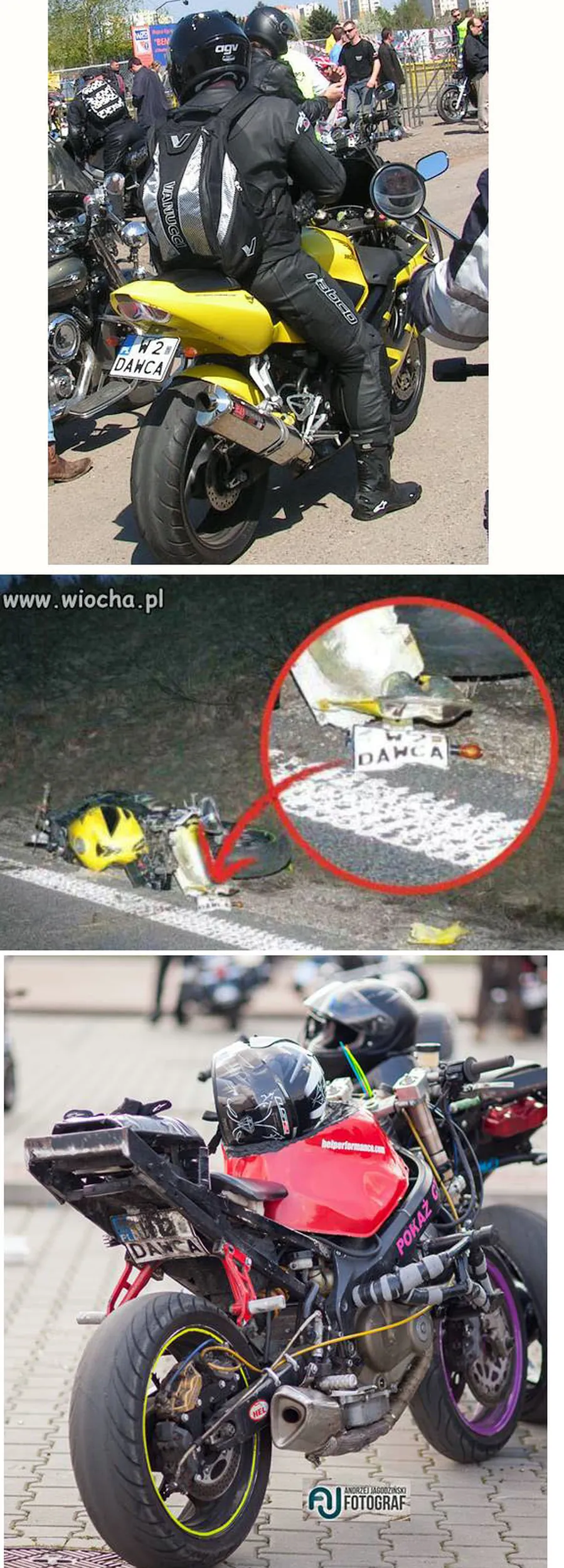 Fajny numer, blacha W2 DAWCA