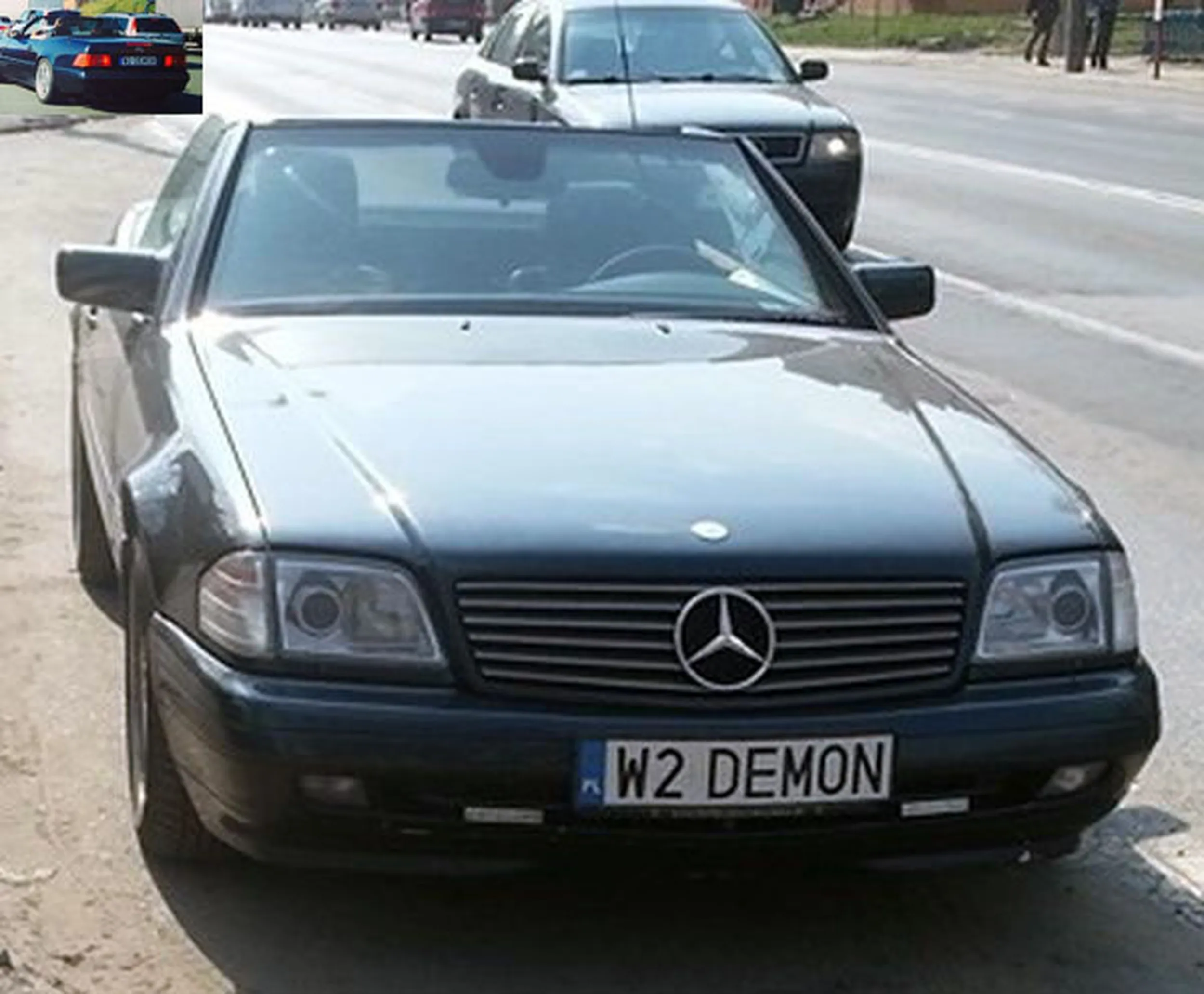 Fajny numer, blacha W2 DEMON