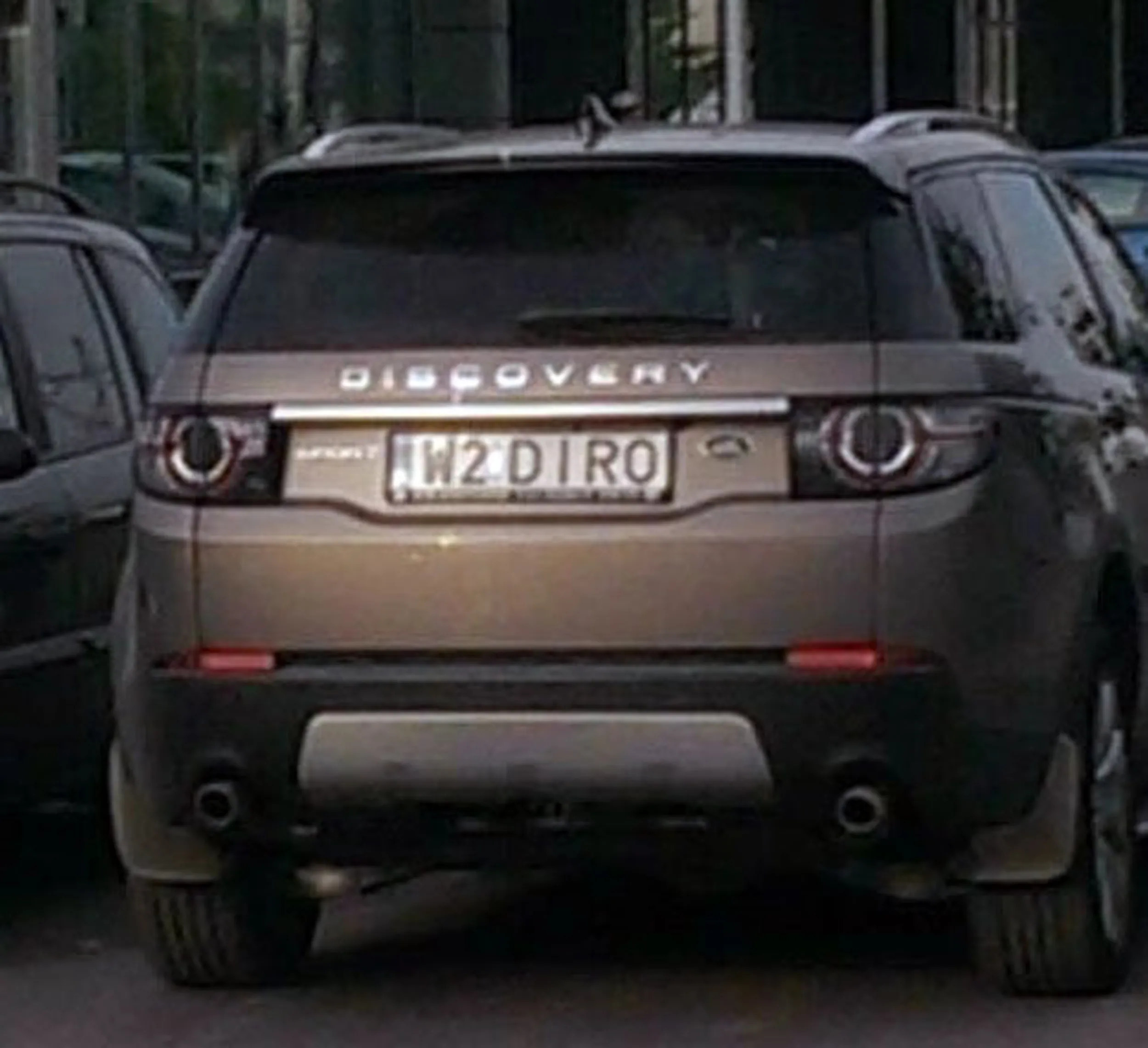 Fajny numer, blacha W2 DIRO