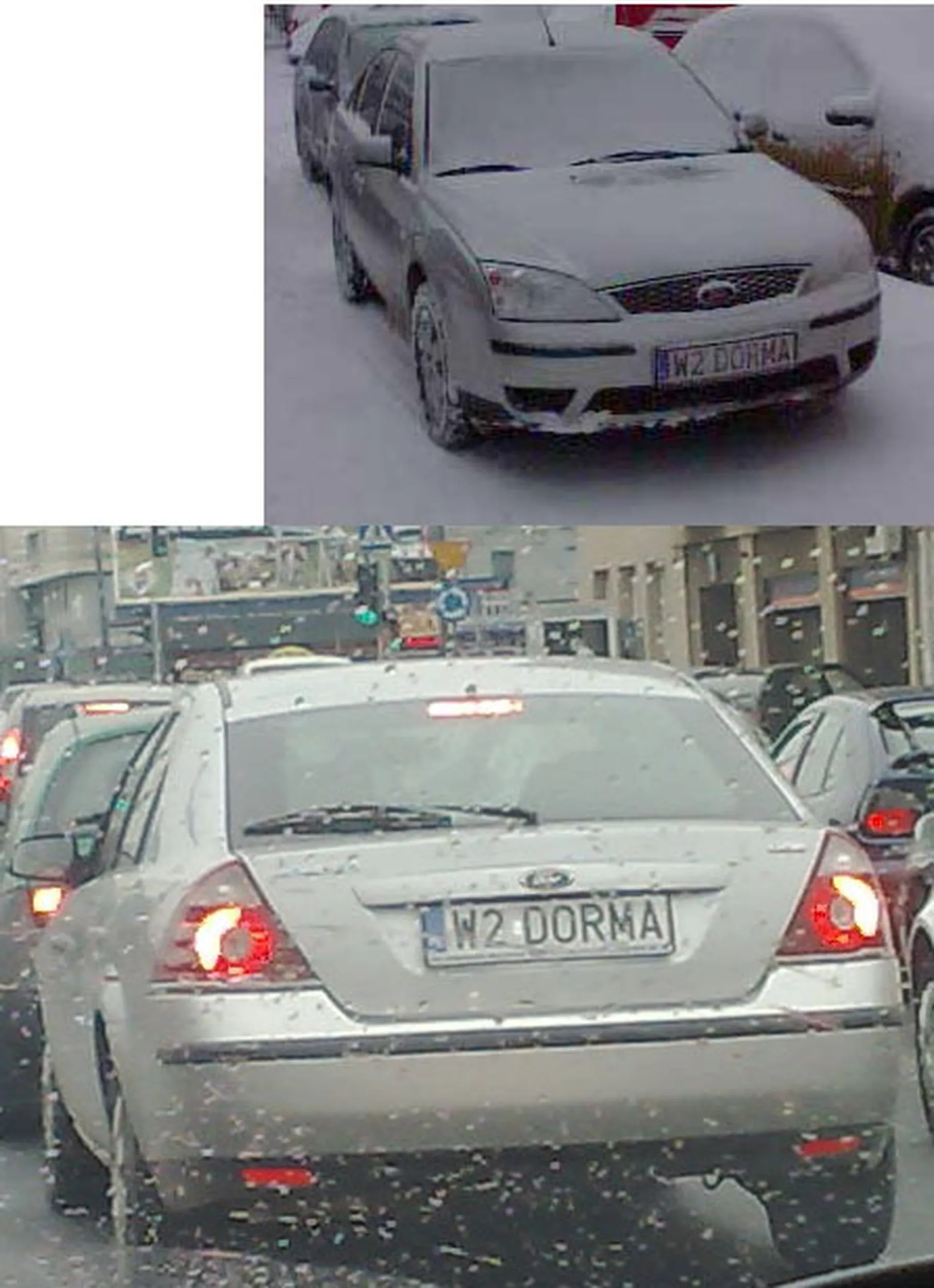 Fajny numer, blacha W2 DORMA