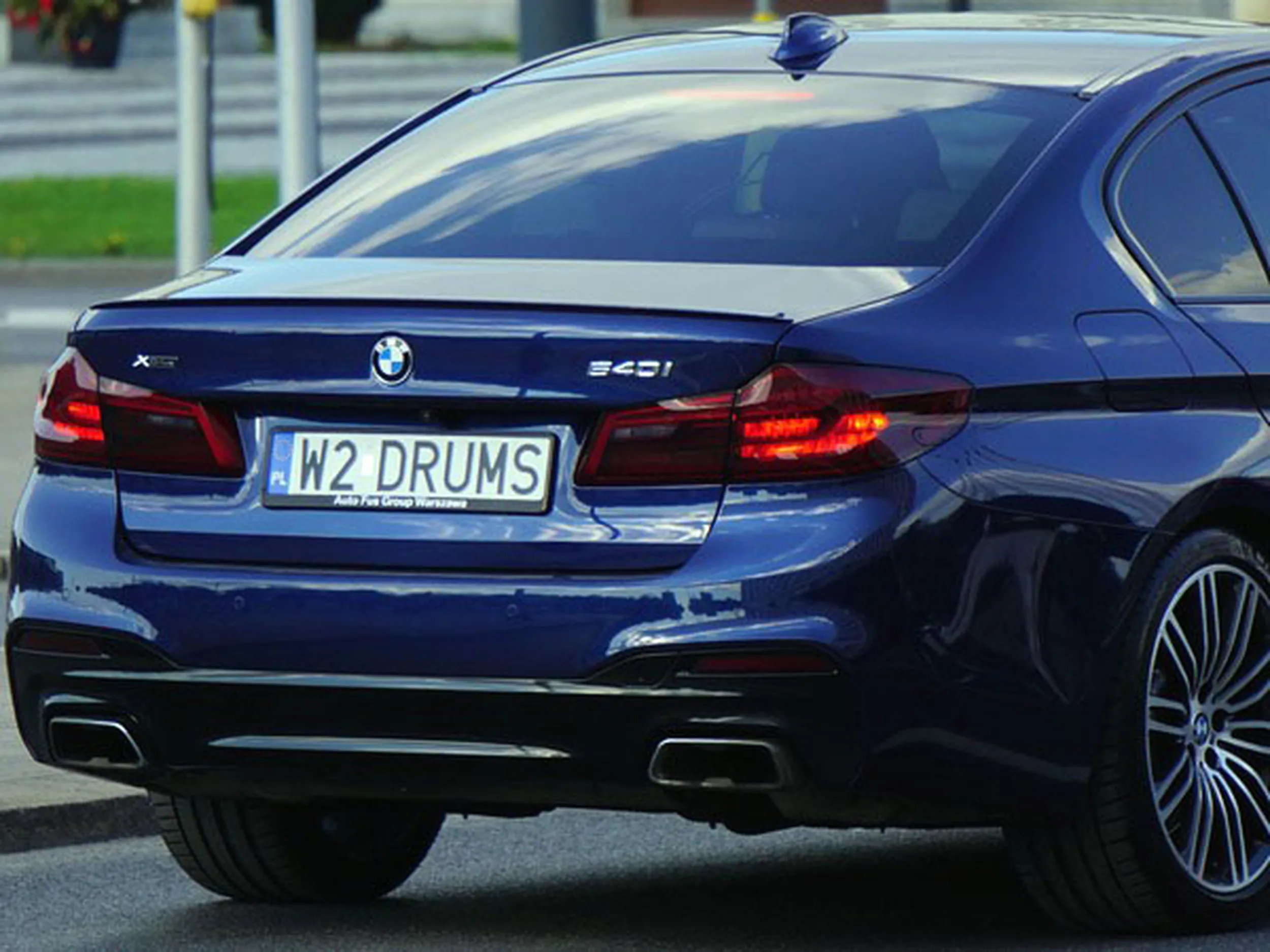 Fajny numer, blacha W2 DRUMS