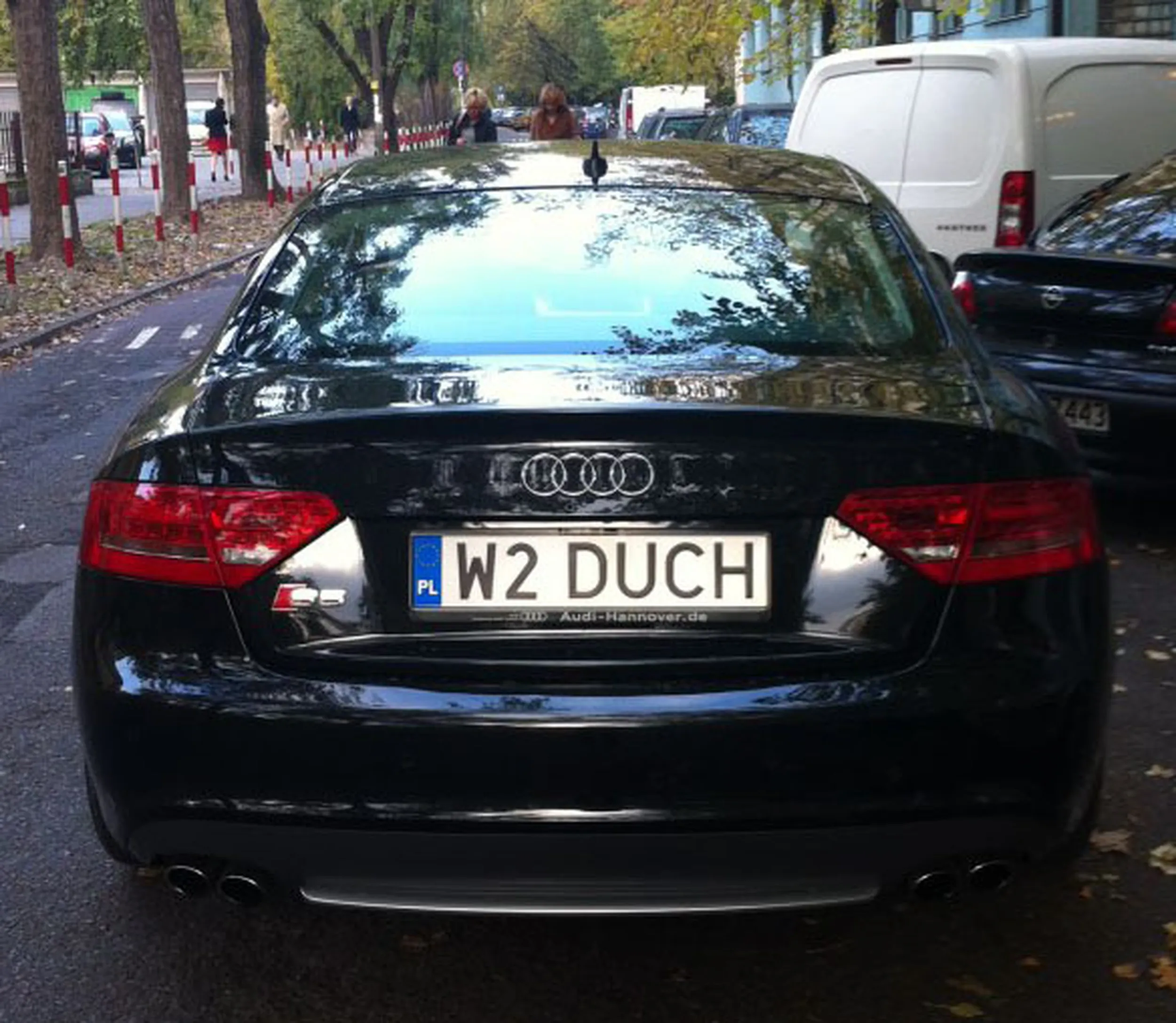 Fajny numer, blacha W2 DUCH