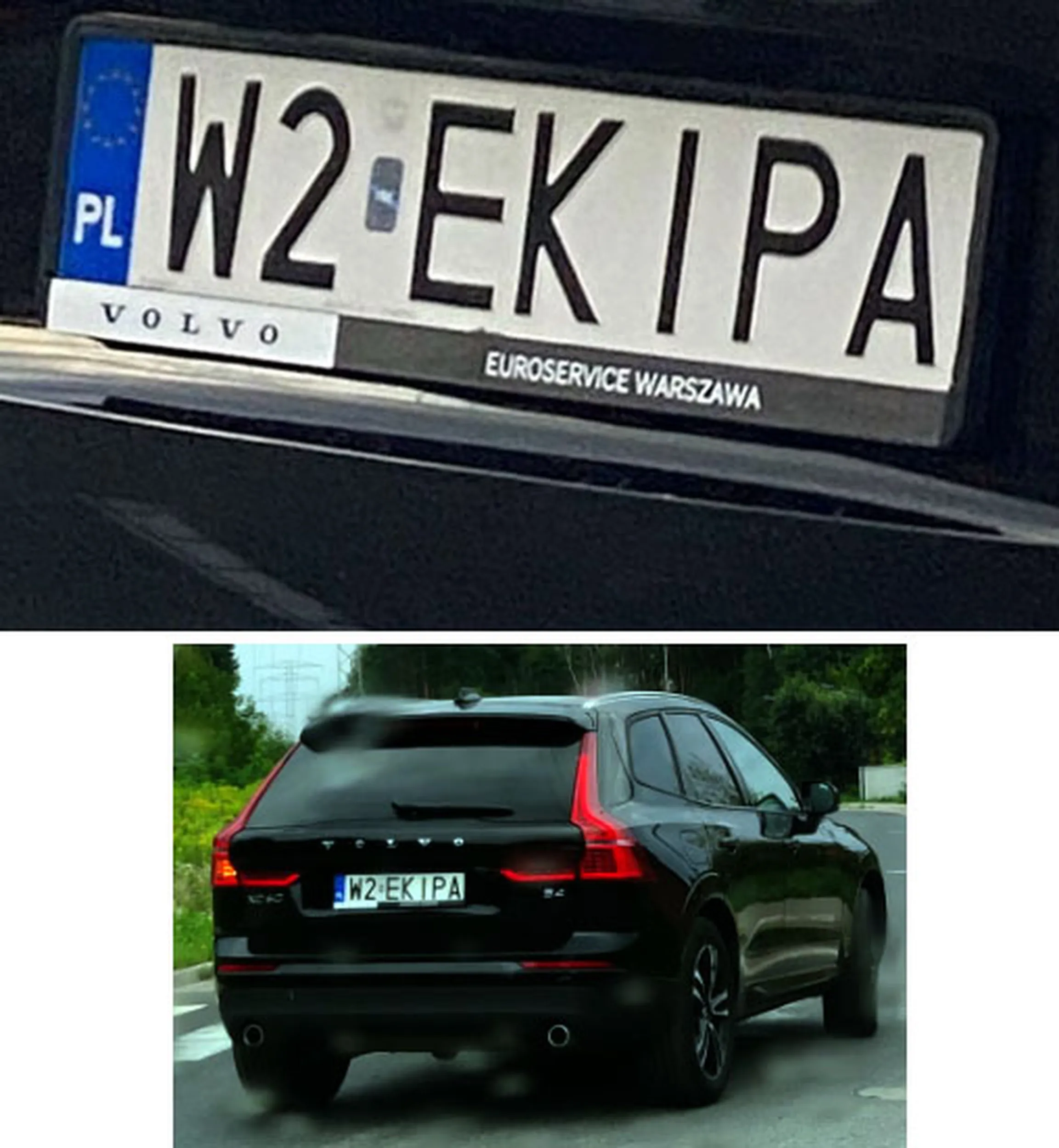 Fajny numer, blacha W2 EKIPA