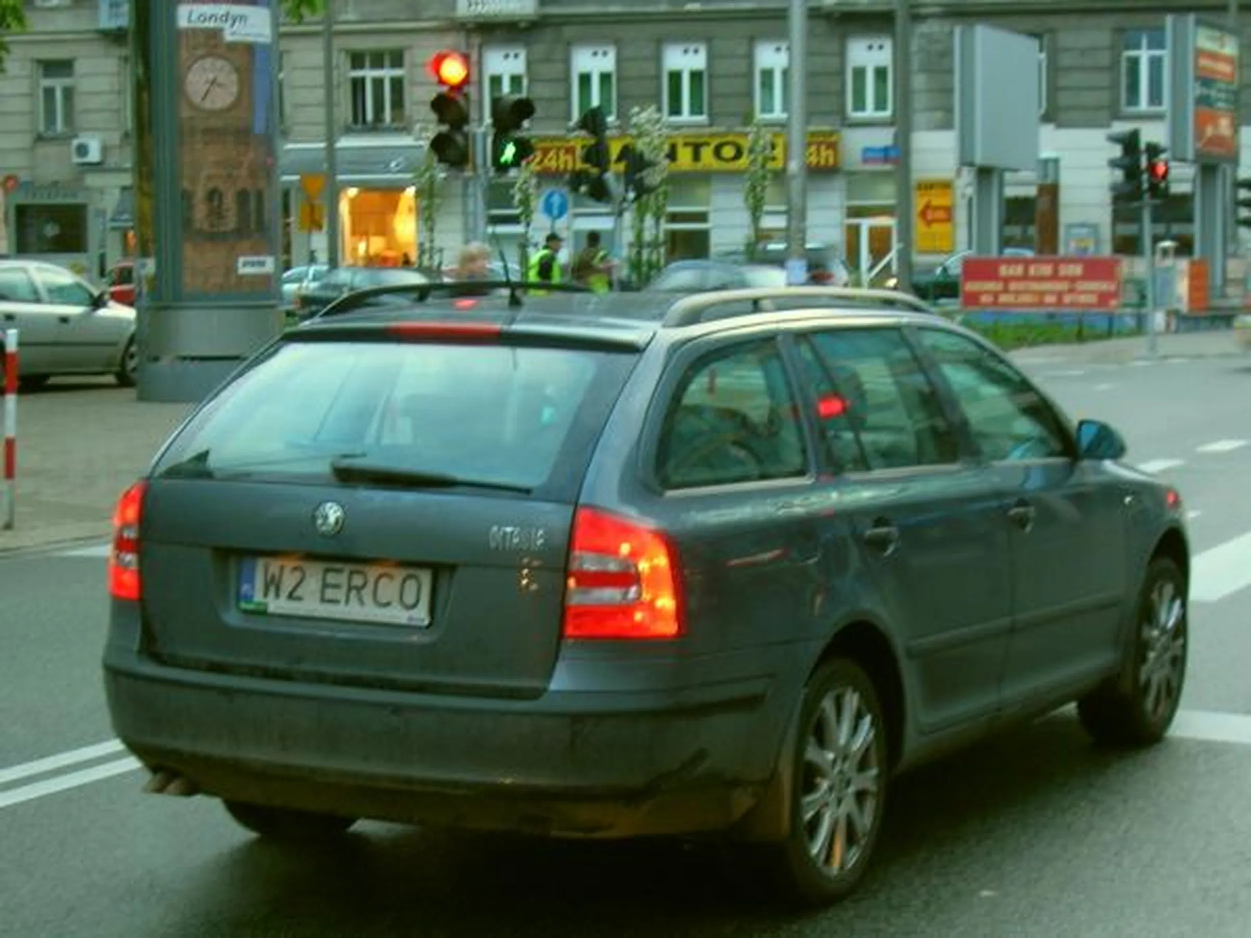 Fajny numer, blacha W2 ERCO