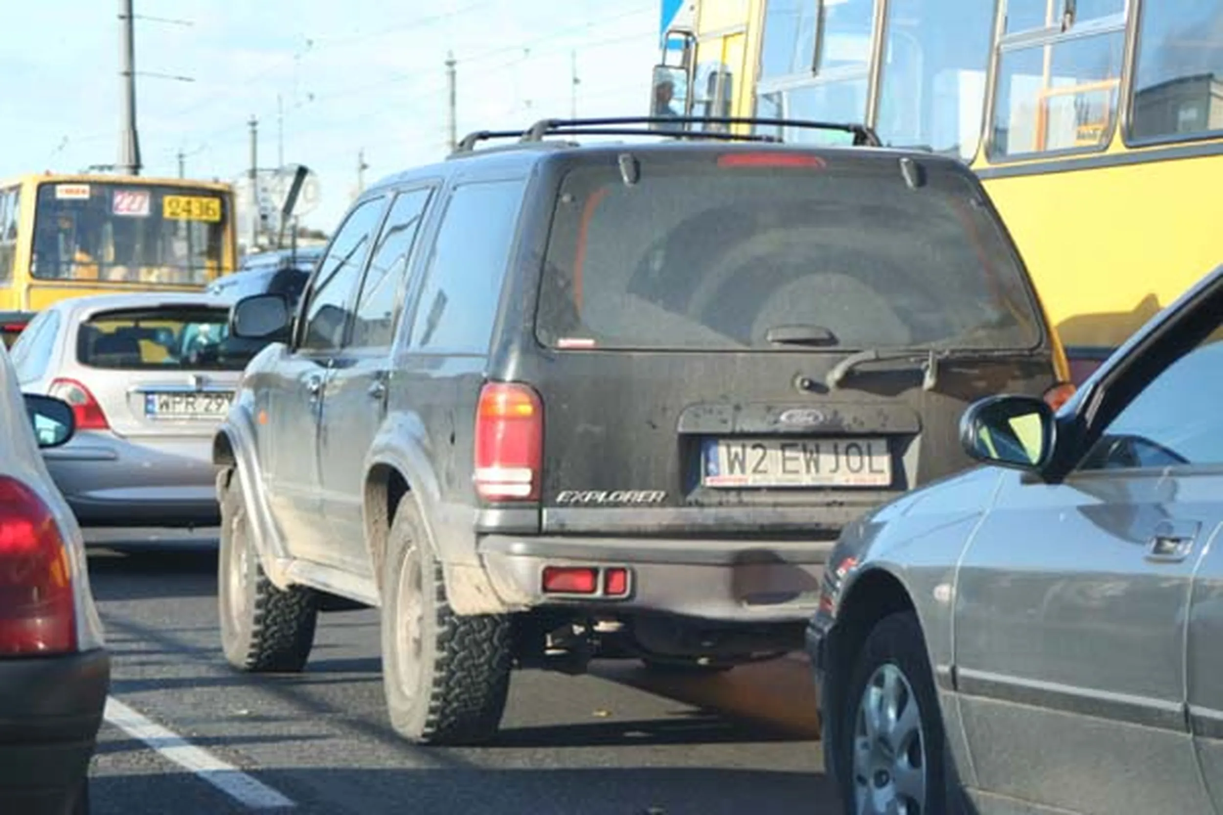 Fajny numer, blacha W2 EWJOL