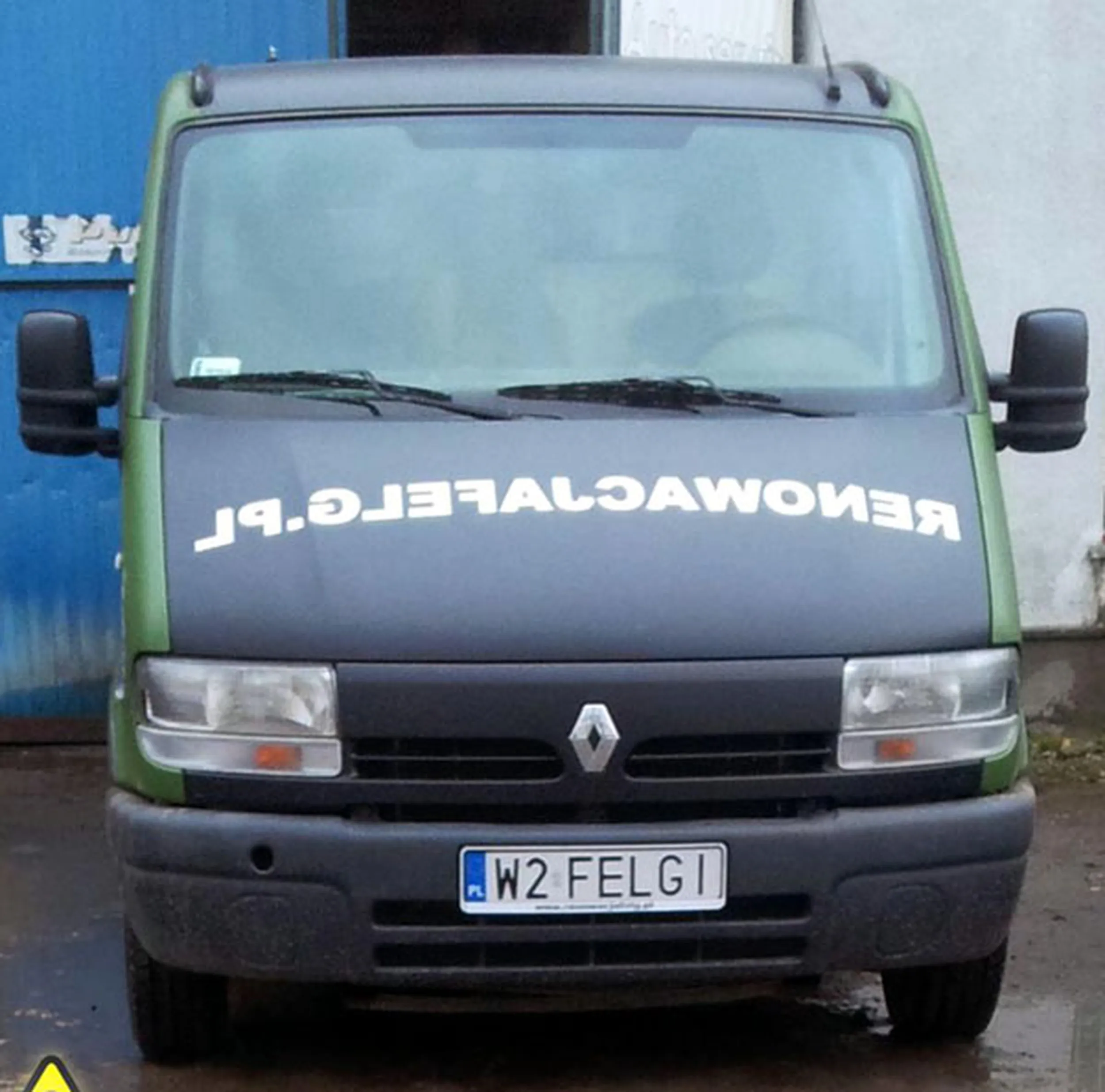 Fajny numer, blacha W2 FELGI