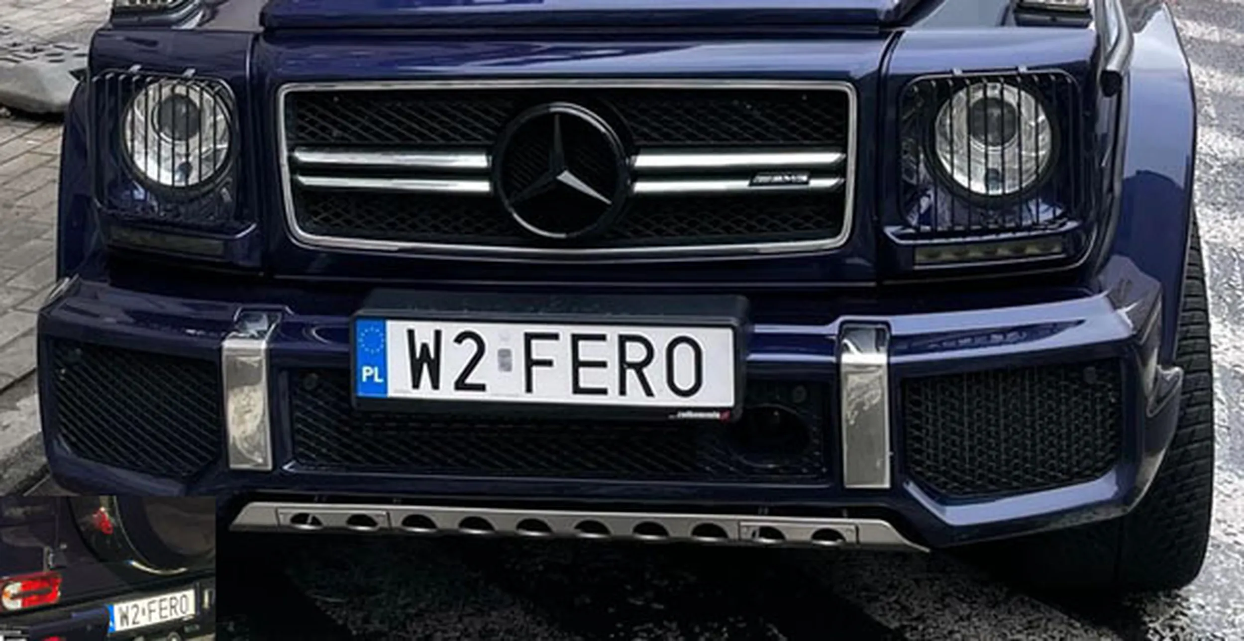 Fajny numer, blacha W2 FERO