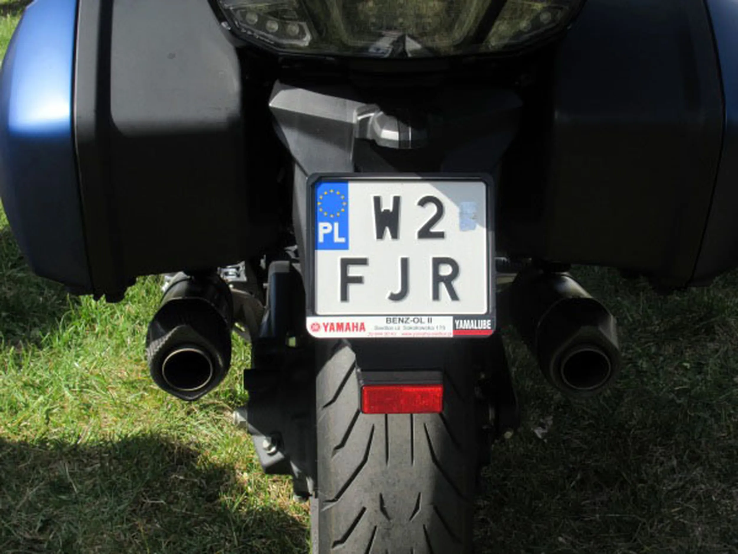 Fajny numer, blacha W2 FJR