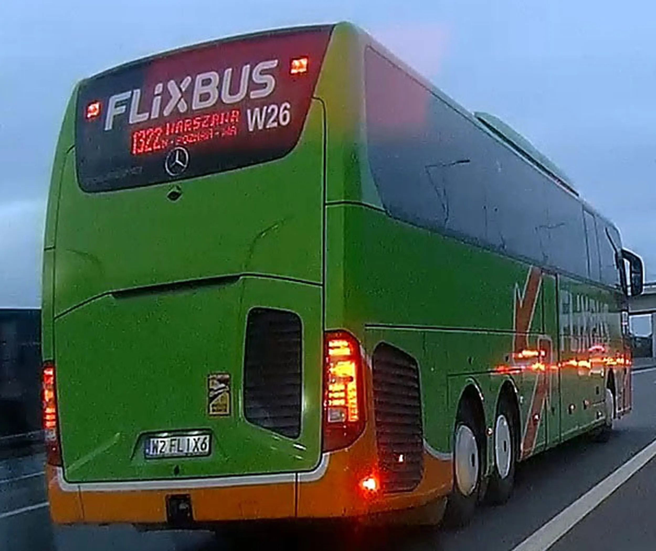 Fajny numer, blacha W2 FLIX6