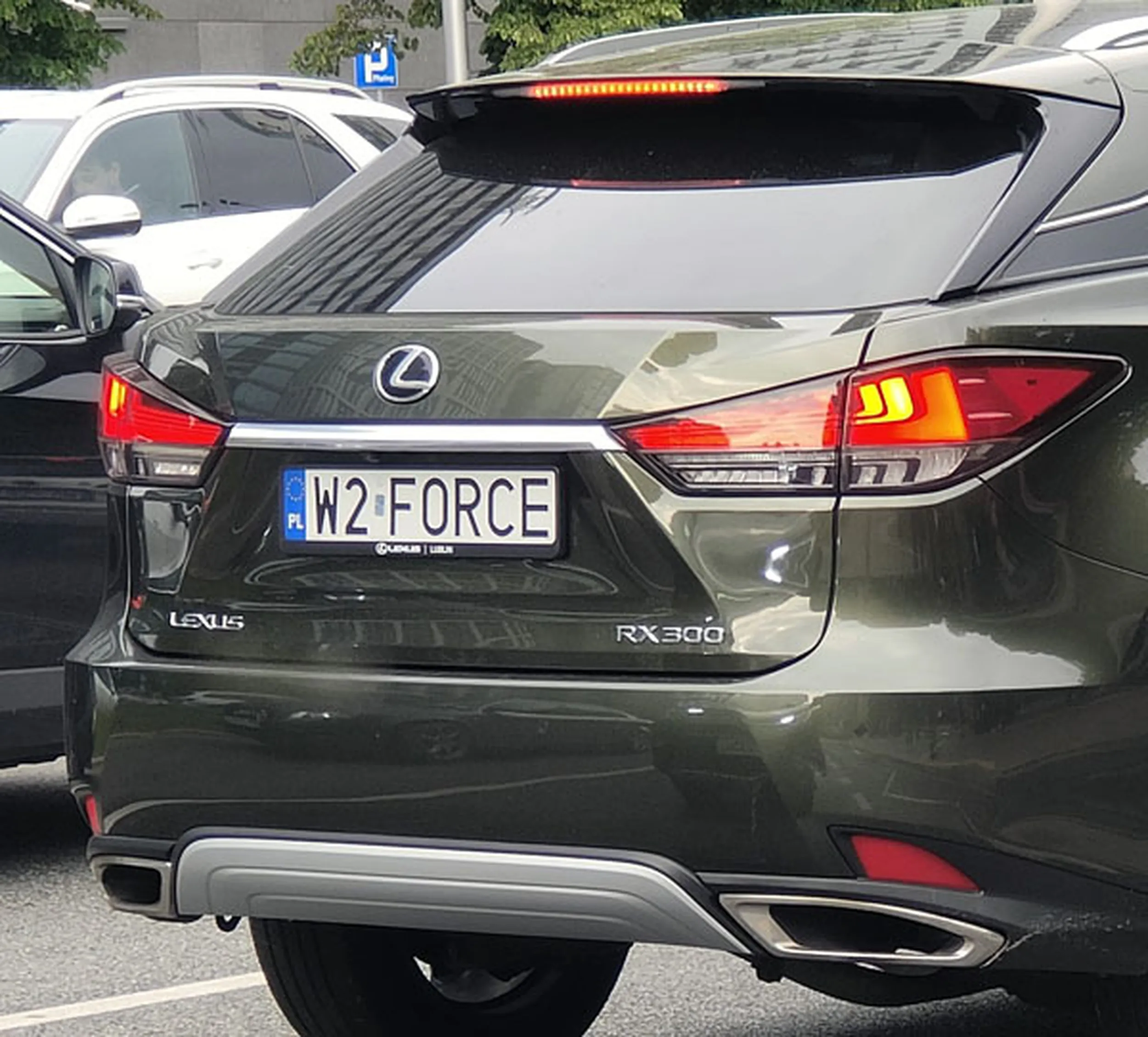 Fajny numer, blacha W2 FORCE