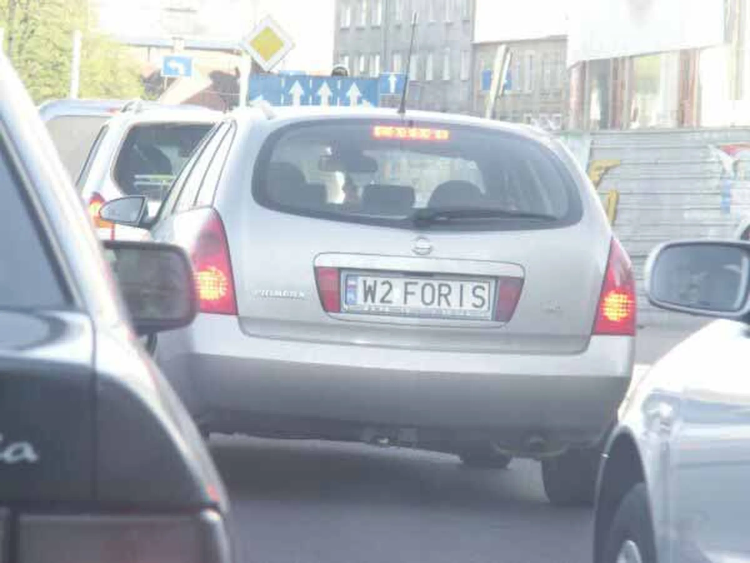 Fajny numer, blacha W2 FORIS