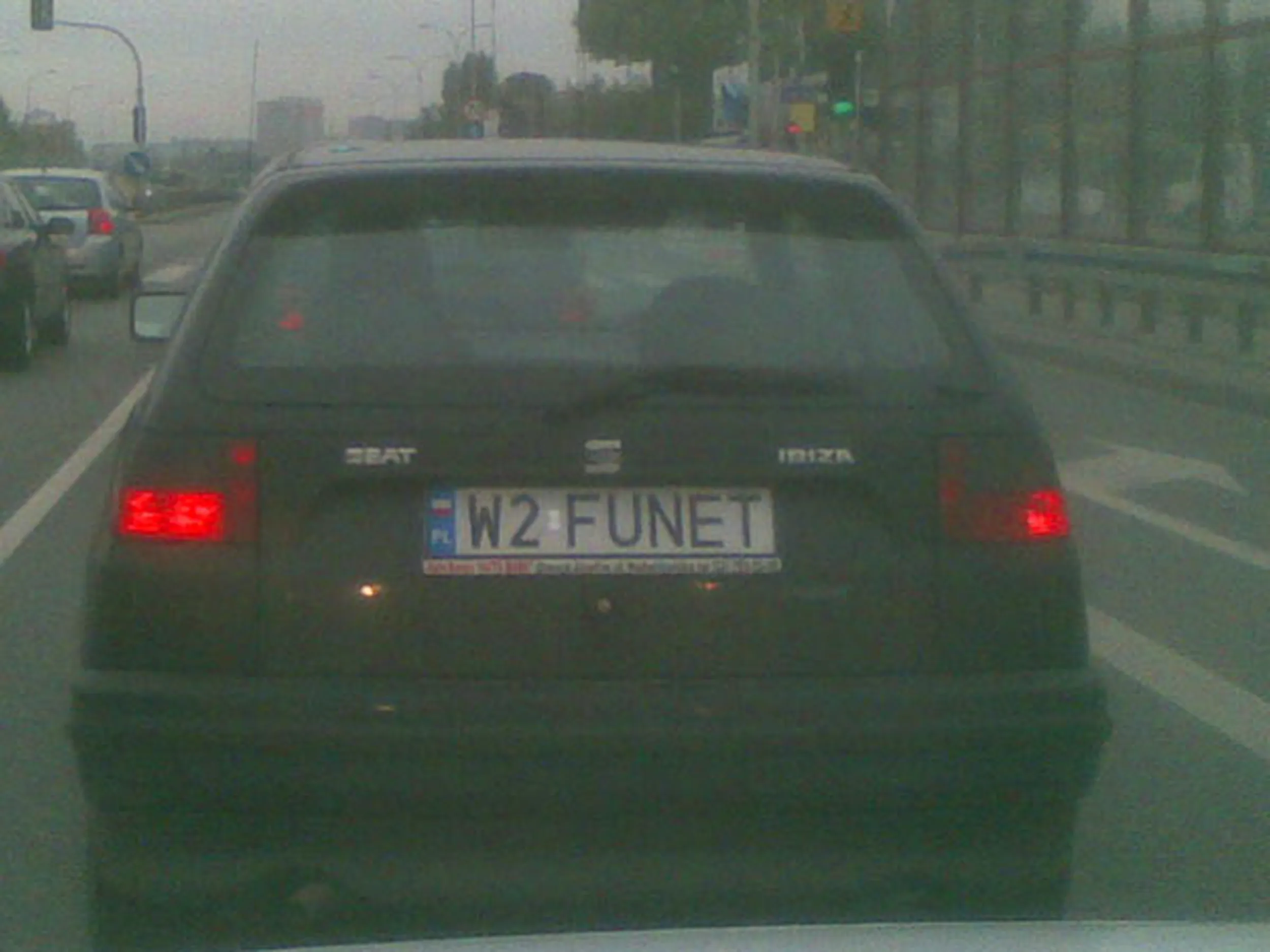 Fajny numer, blacha W2 FUNET