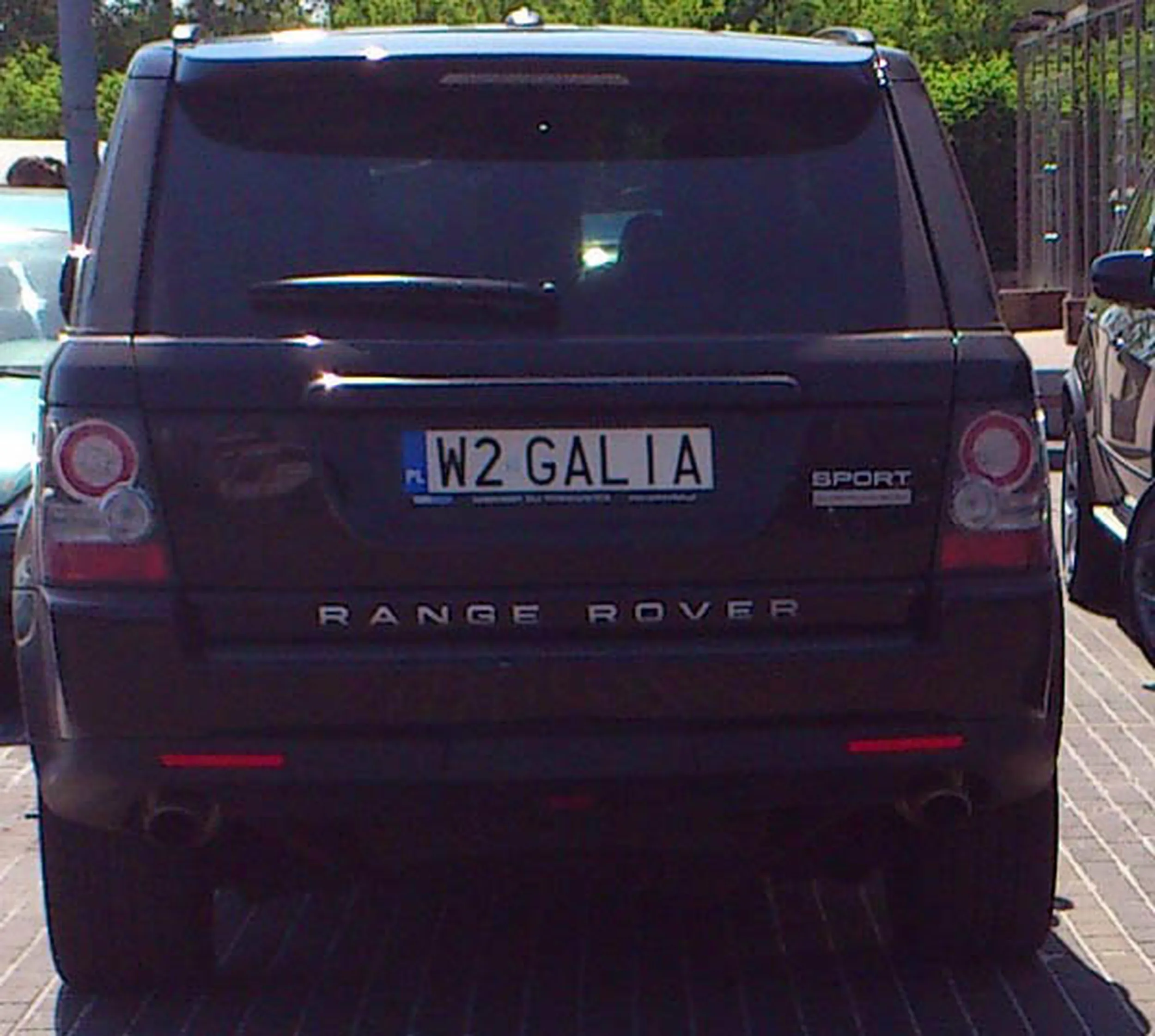 Fajny numer, blacha W2 GALIA