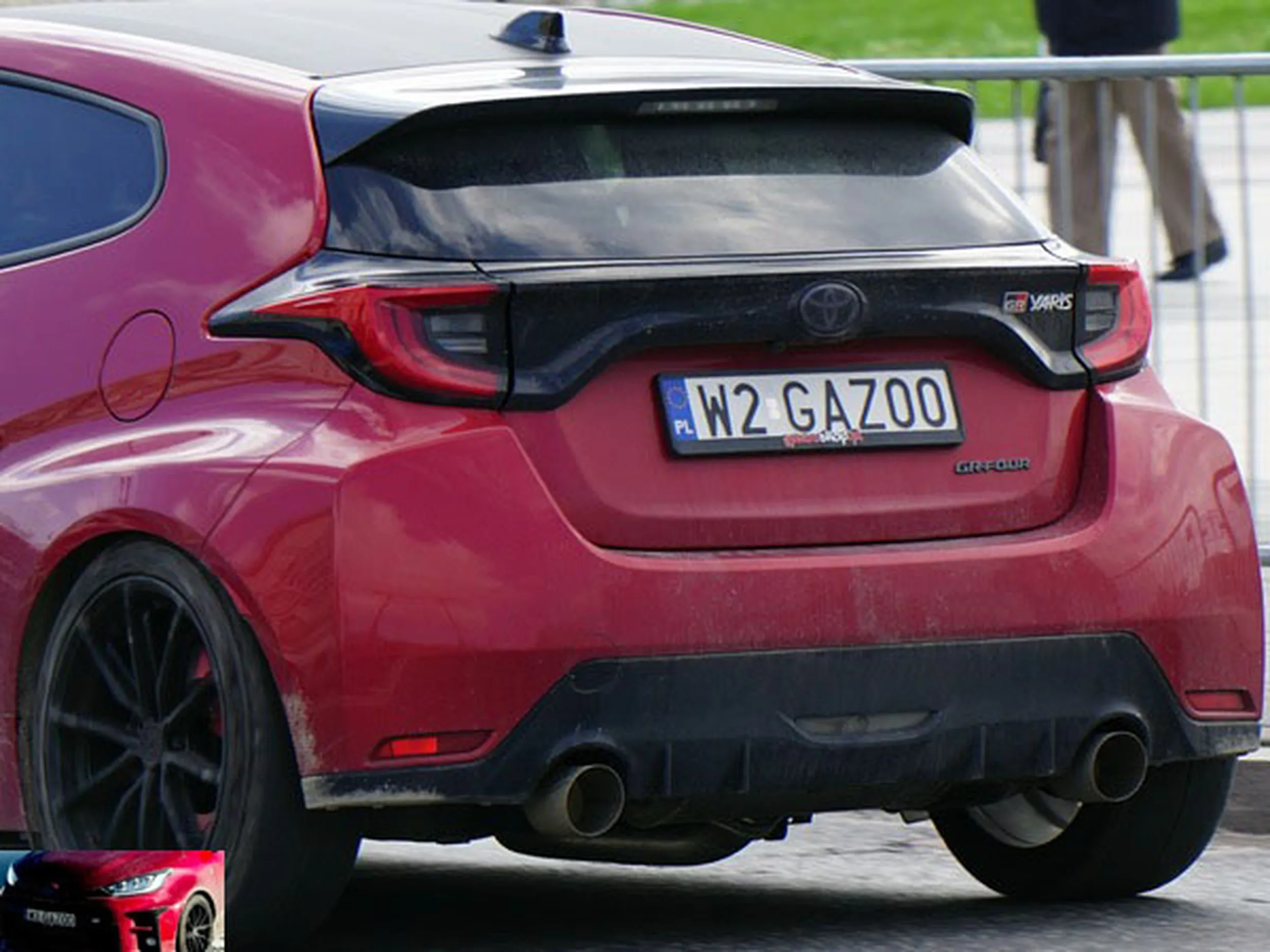 Fajny numer, blacha W2 GAZ00