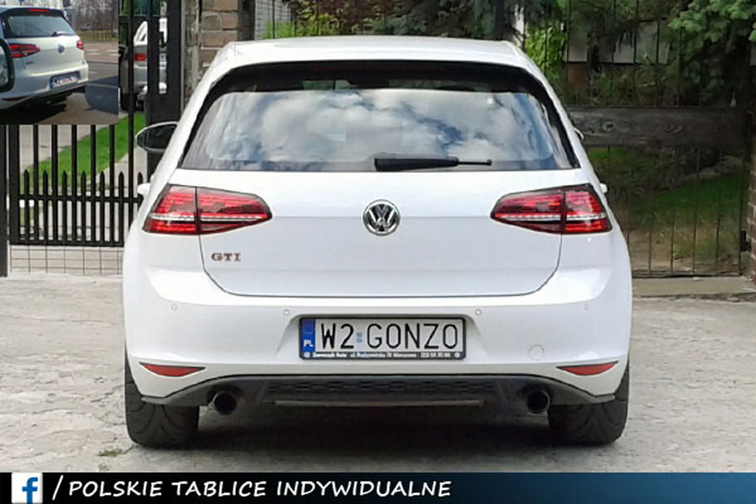Fajny numer, blacha W2 GONZO