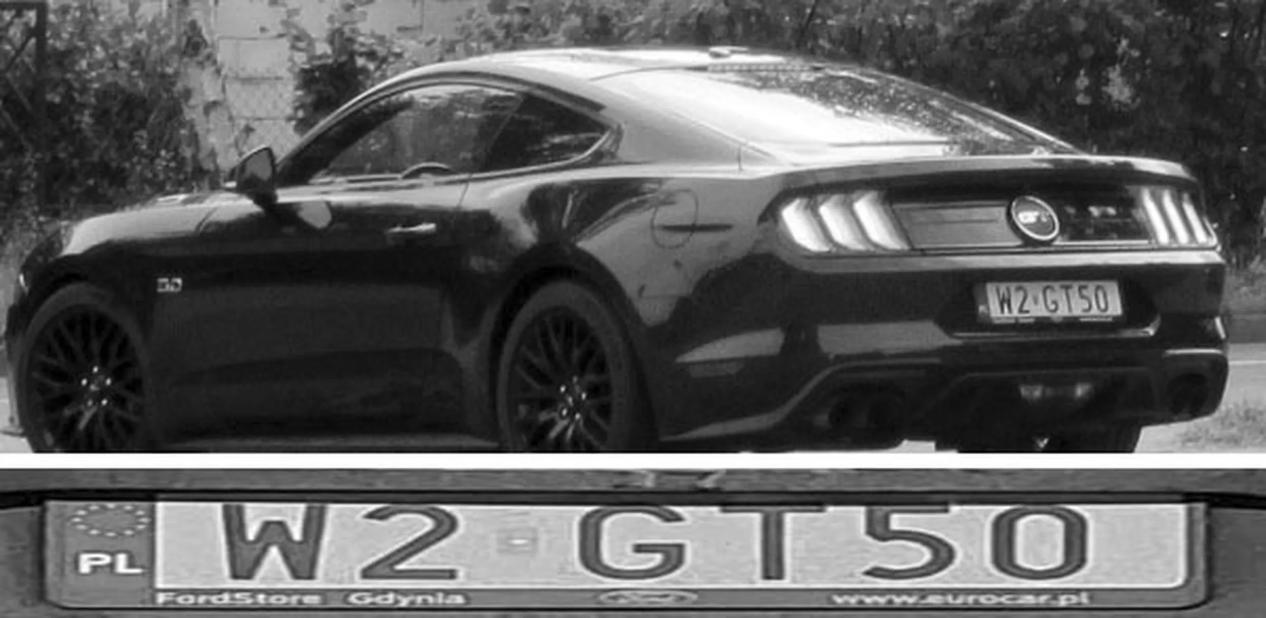 Fajny numer, blacha W2 GT50