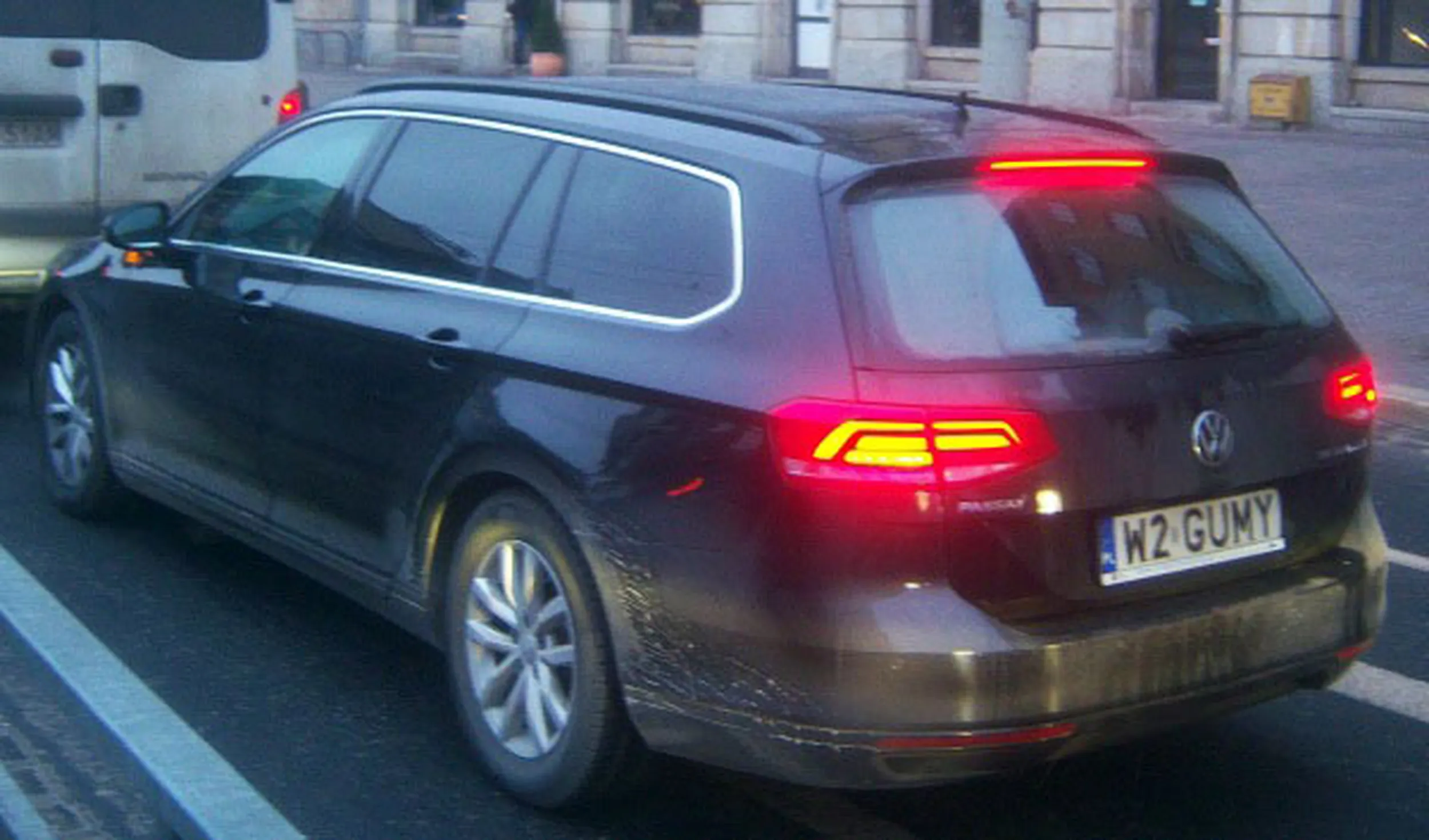 Fajny numer, blacha W2 GUMY