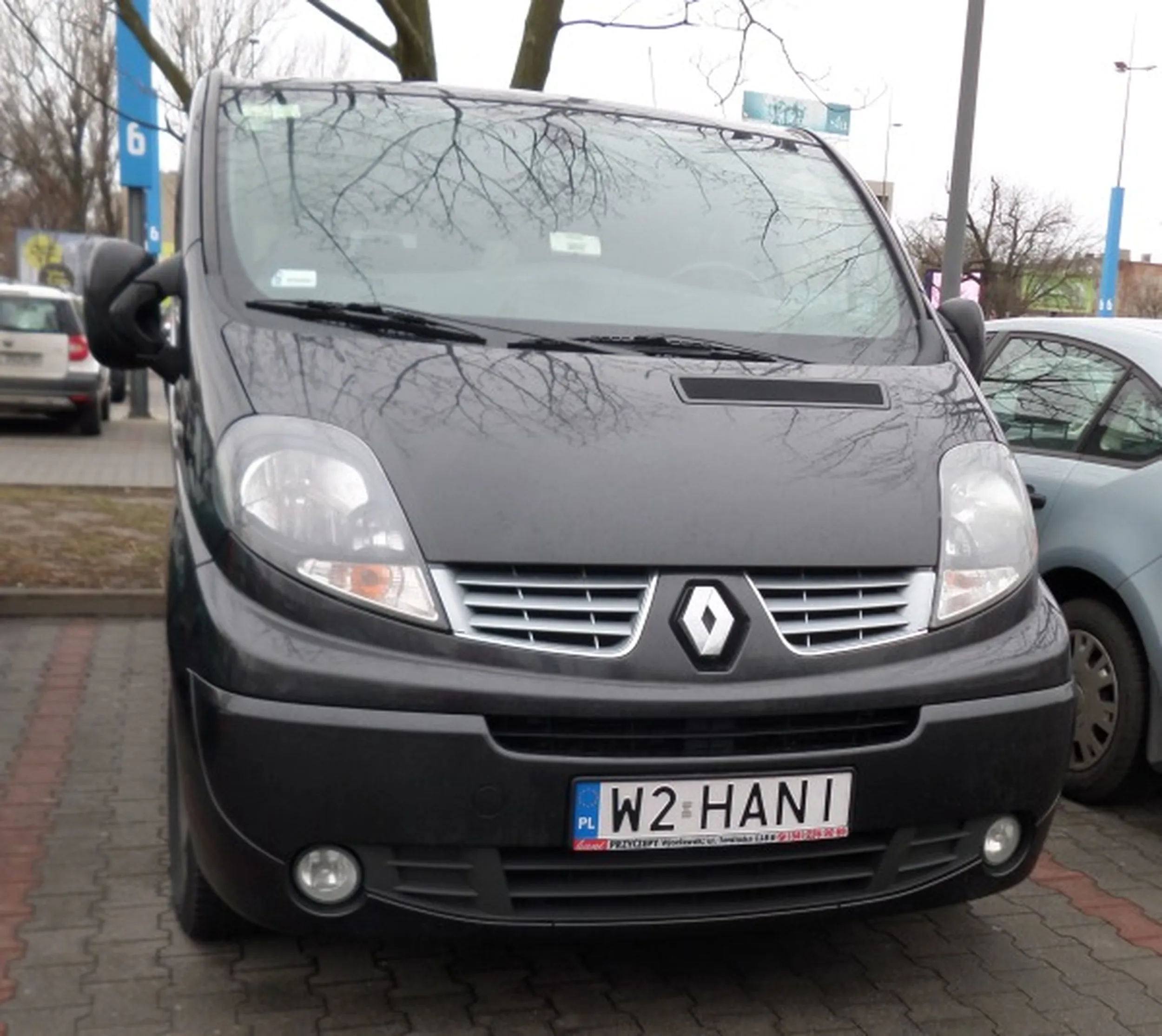 Fajny numer, blacha W2 HANI